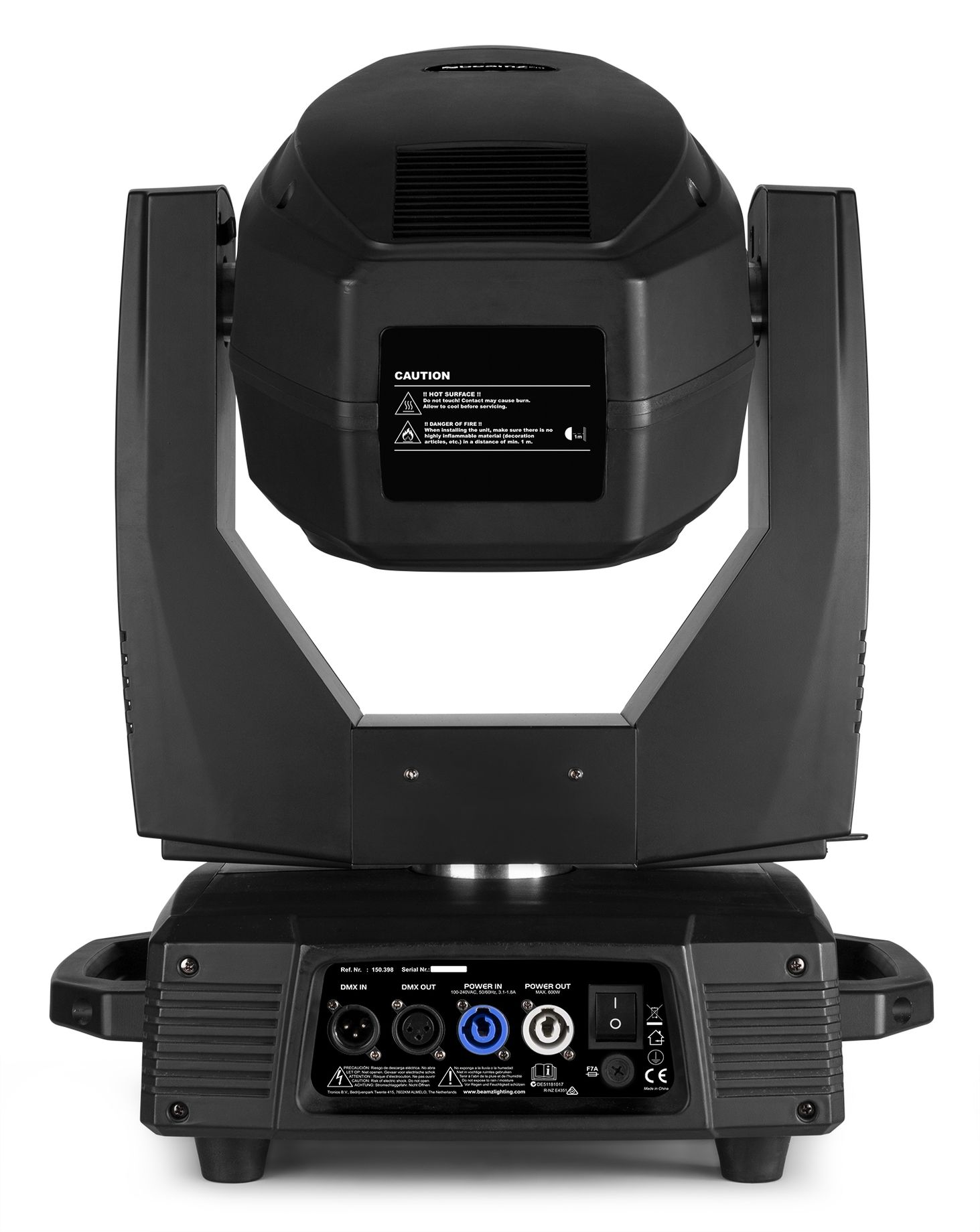Tiger 17R 350W Beam/Spot Moving Head 2pcs in Flightcase