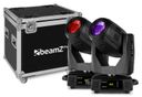 Tiger 17R 350W Beam/Spot Moving Head 2pcs in Flightcase