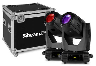 Tiger 17R 350W Beam/Spot Moving Head 2pcs in Flightcase