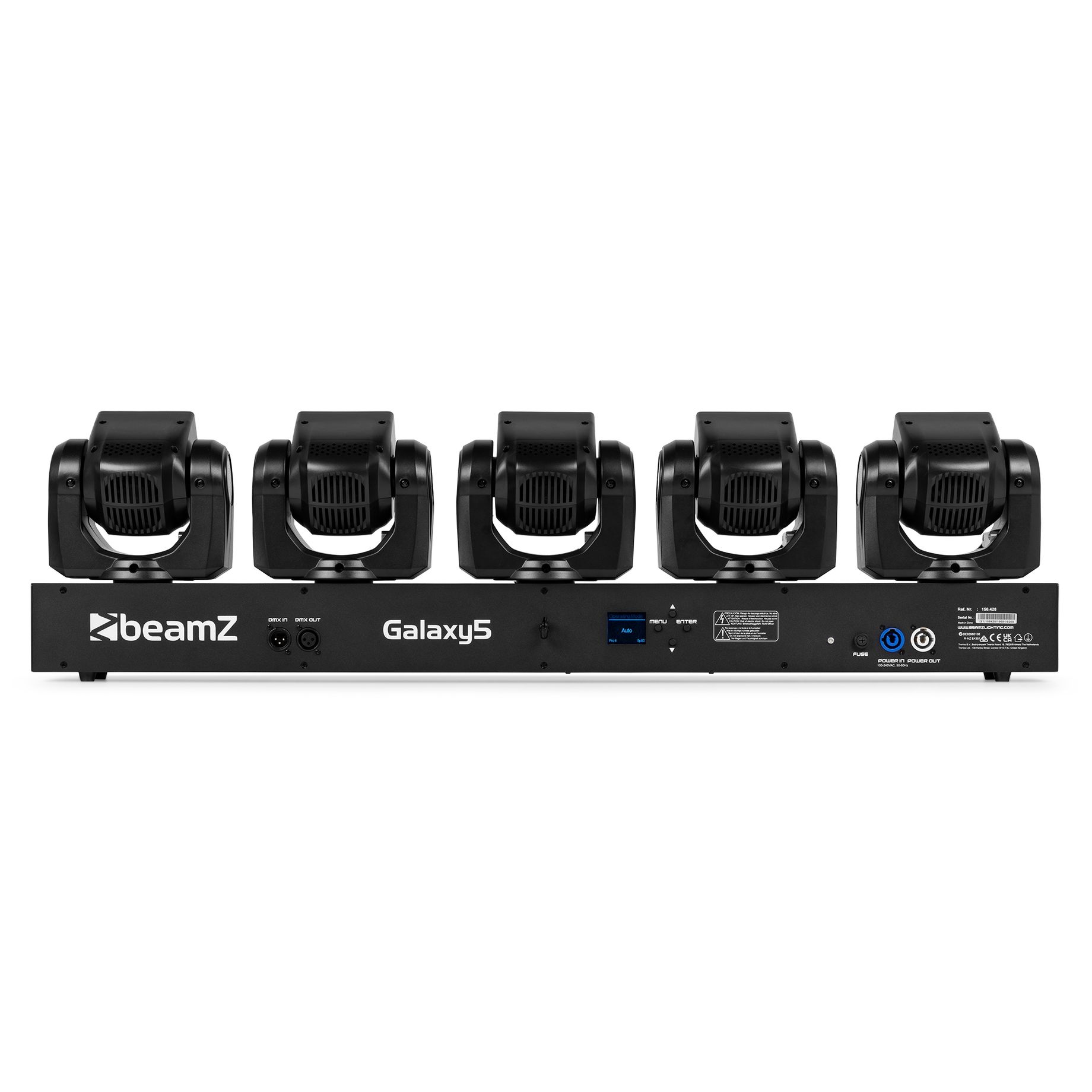 Galaxy5 Moving Head Bar 5x40W