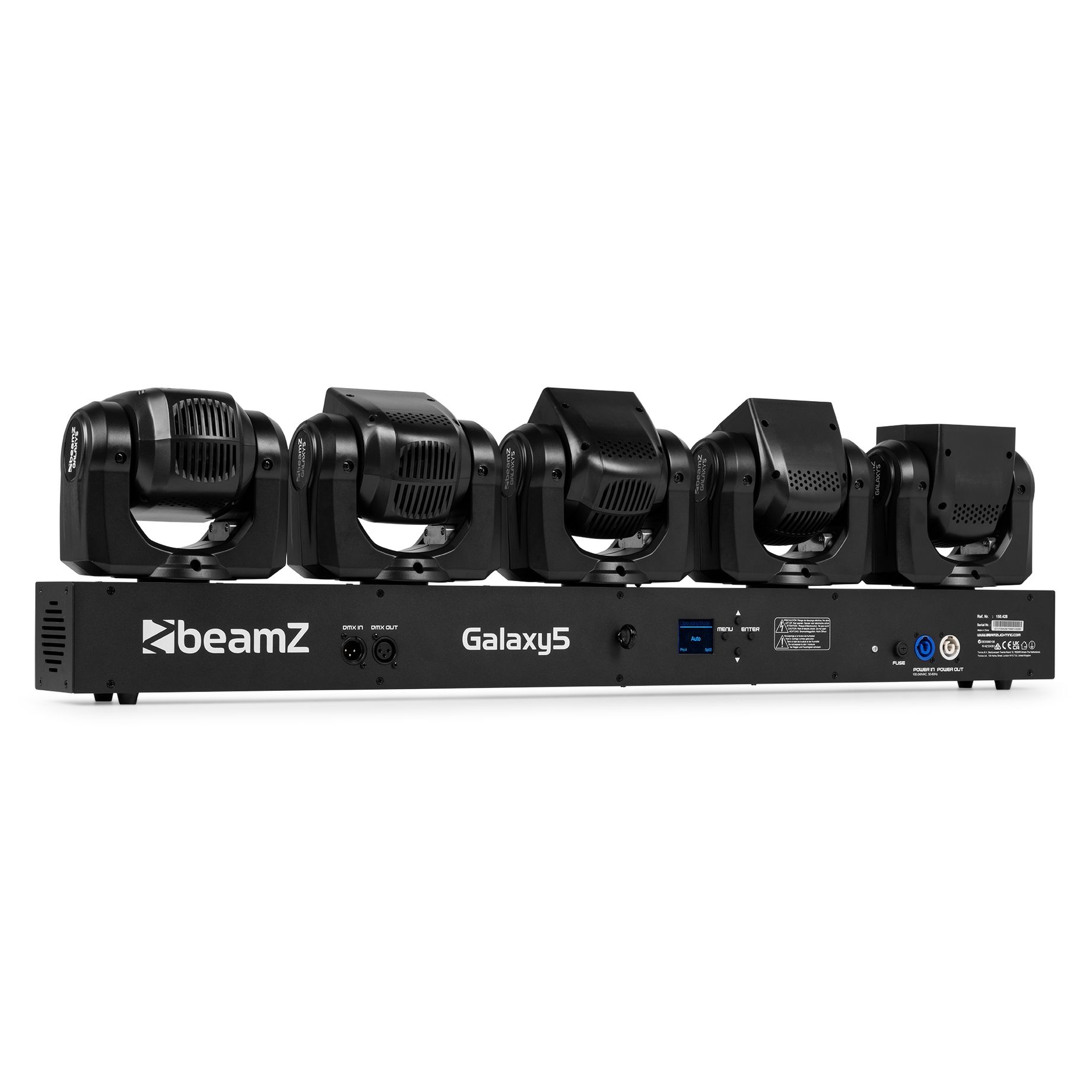 Galaxy5 Moving Head Bar 5x40W