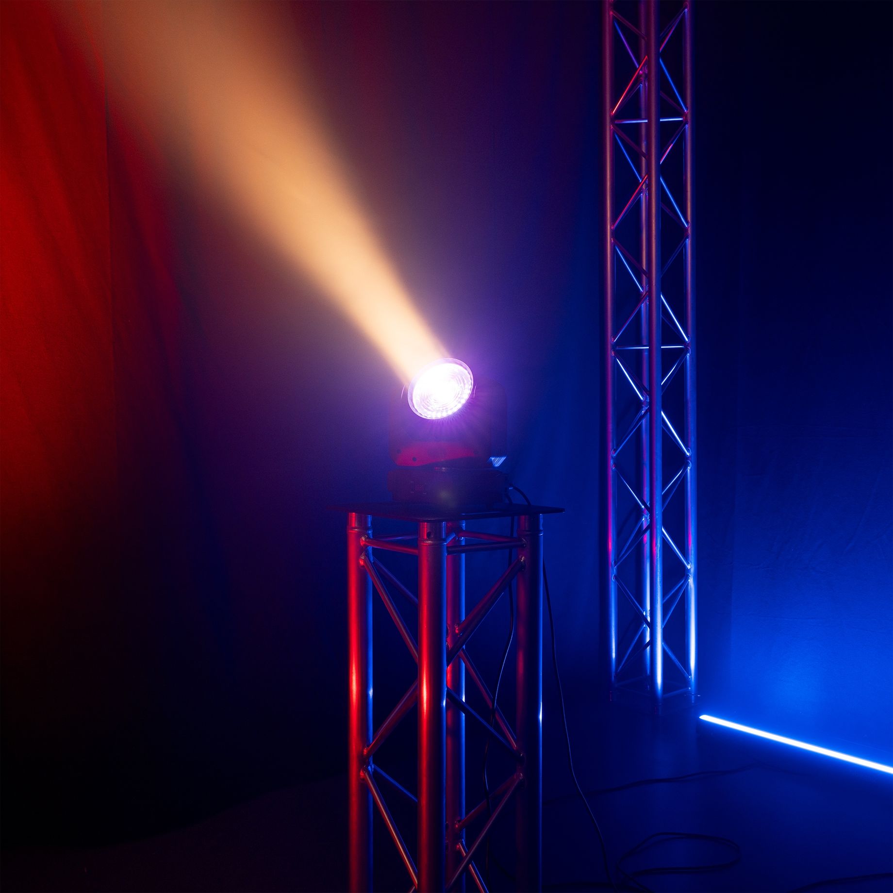 Cobra Wash100 LED Moving Head CW/WW with LED Ring