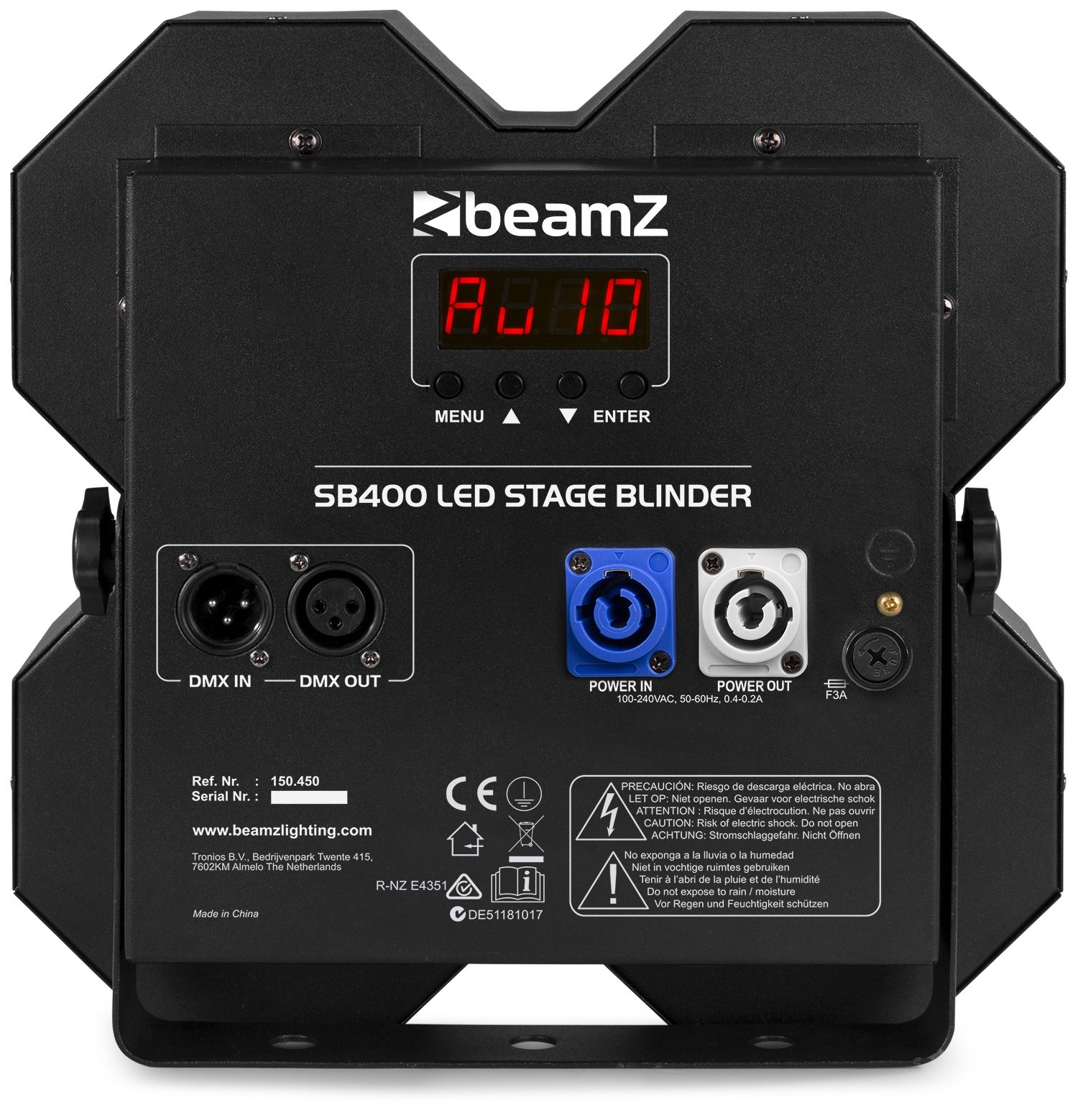 SB400 Stage Blinder 4x 50W LED