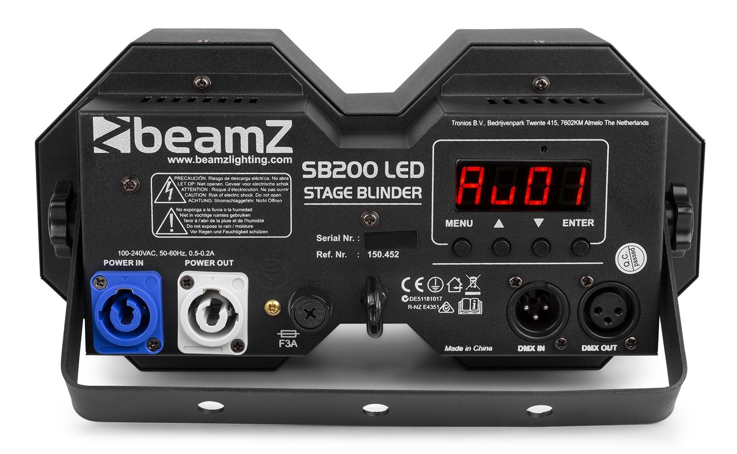 SB200 Stage Blinder 2x 50W COB LED