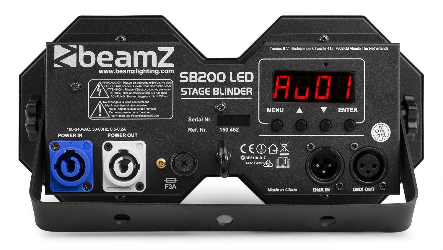 SB200 Stage Blinder 2x 50W COB LED