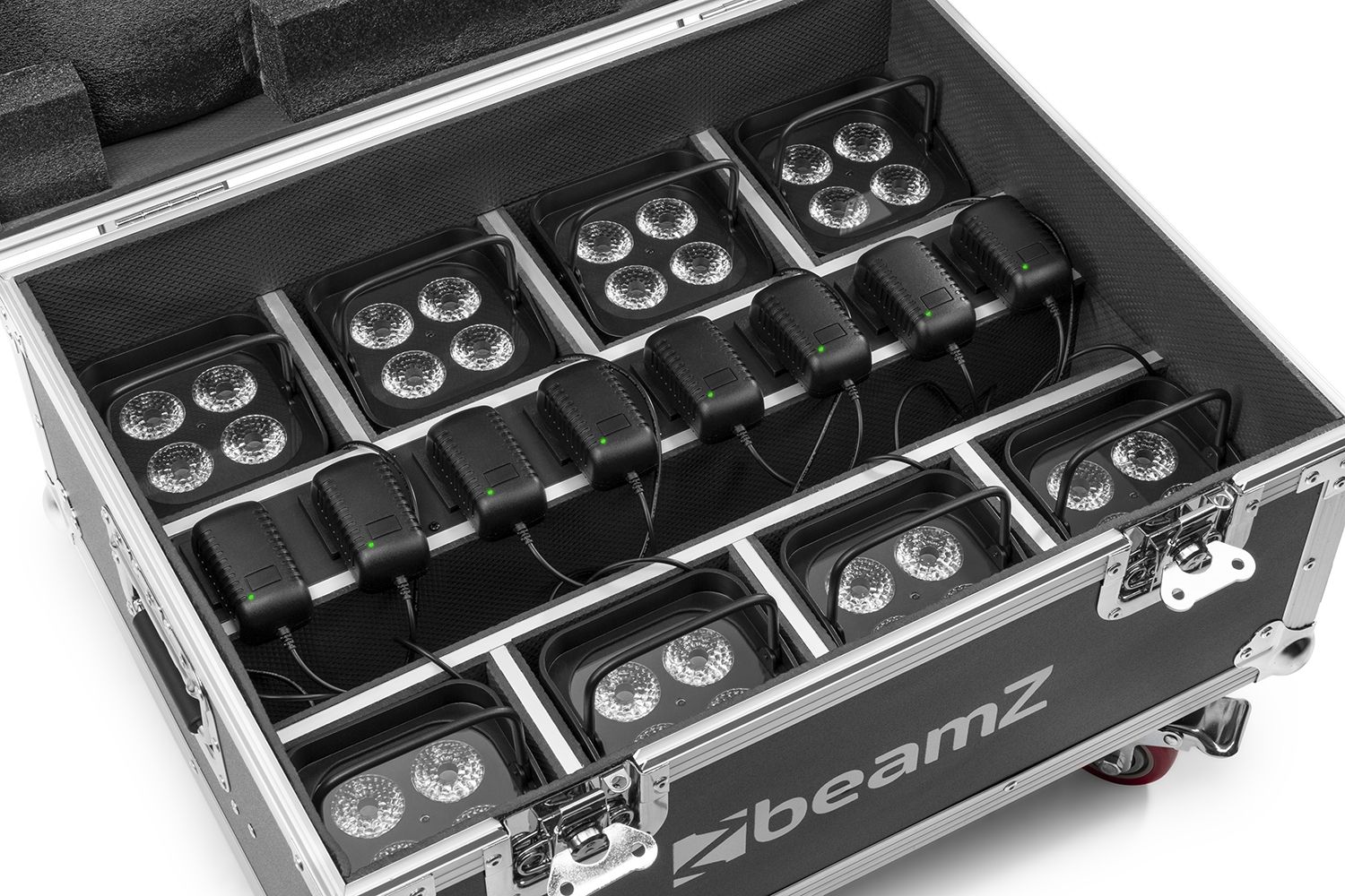 FCC9 FlightCase for 8x BBP9 series uplight