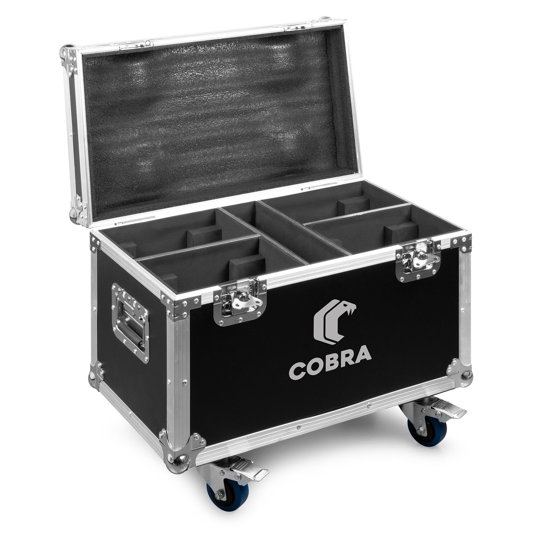 FC4COBRA Flightcase for 4 pieces Cobra Series