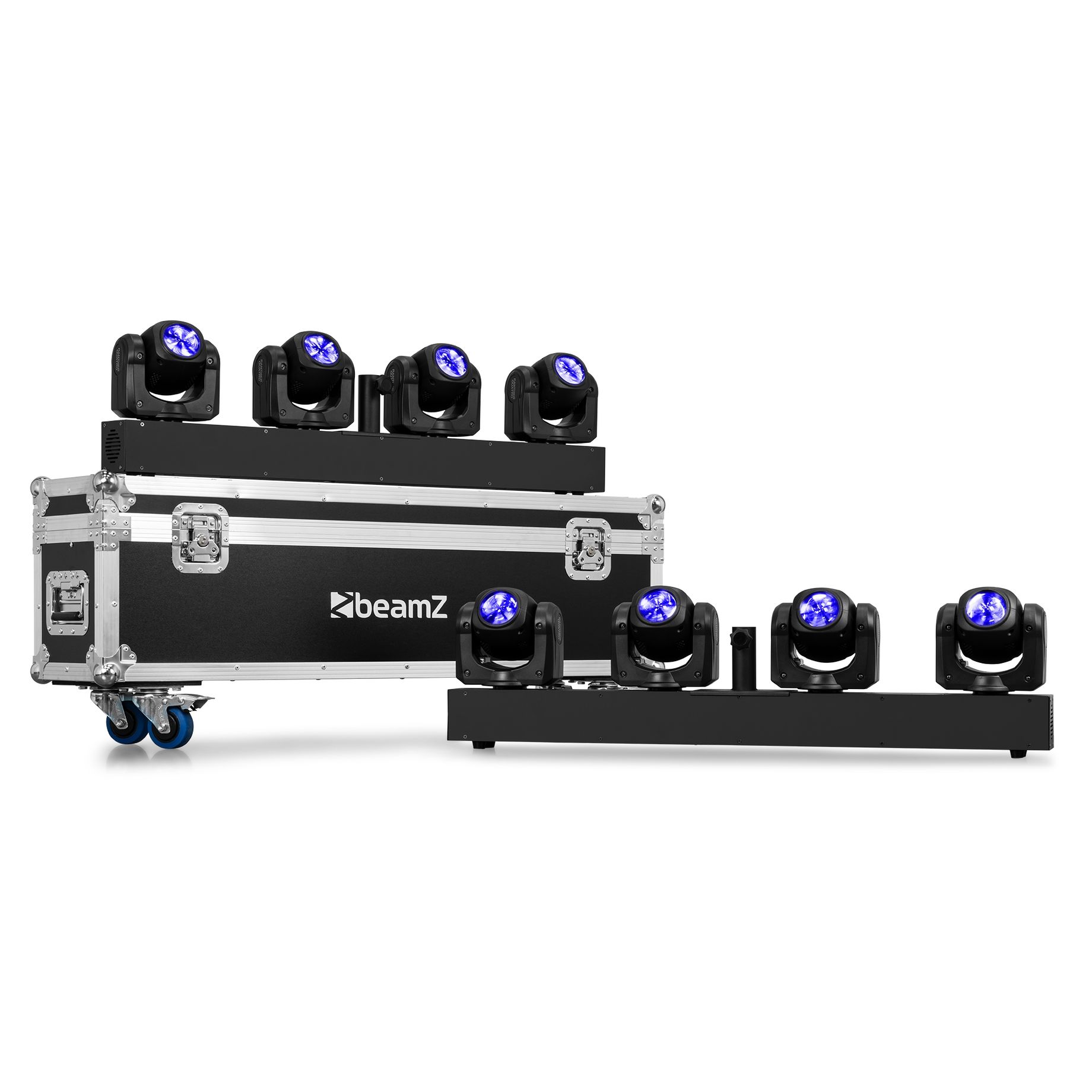 FCPQ Flightcase for 2x Panther Quatro Bar