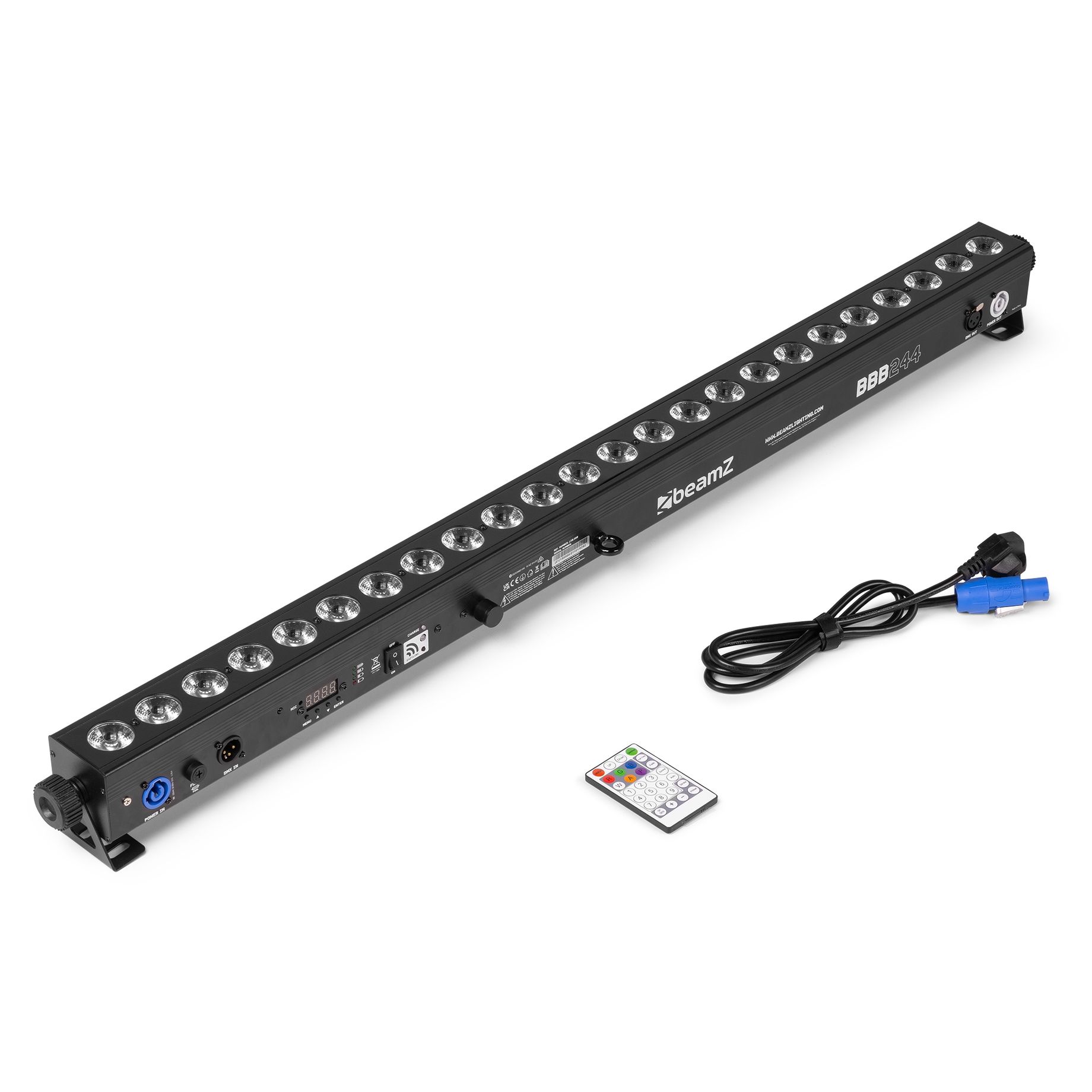 BBB244 Battery Powered LED BAR 24x 4W RGBW