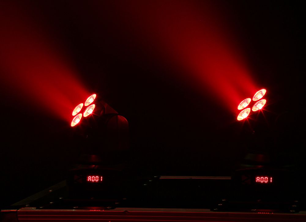 MHL36 LED Wash Moving Head 4x 9W 2pcs in bag