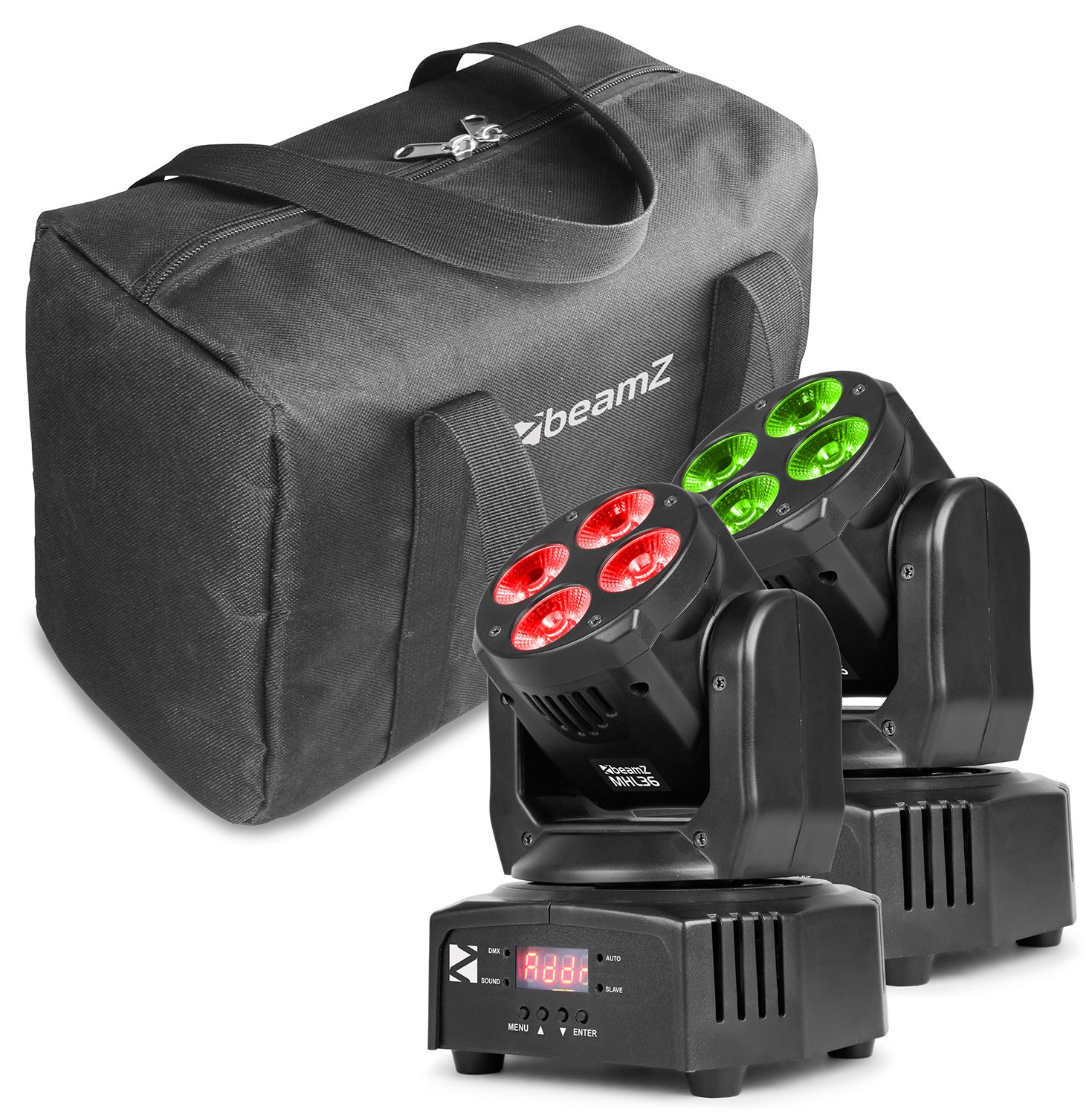 MHL36 LED Wash Moving Head 4x 9W 2pcs in bag