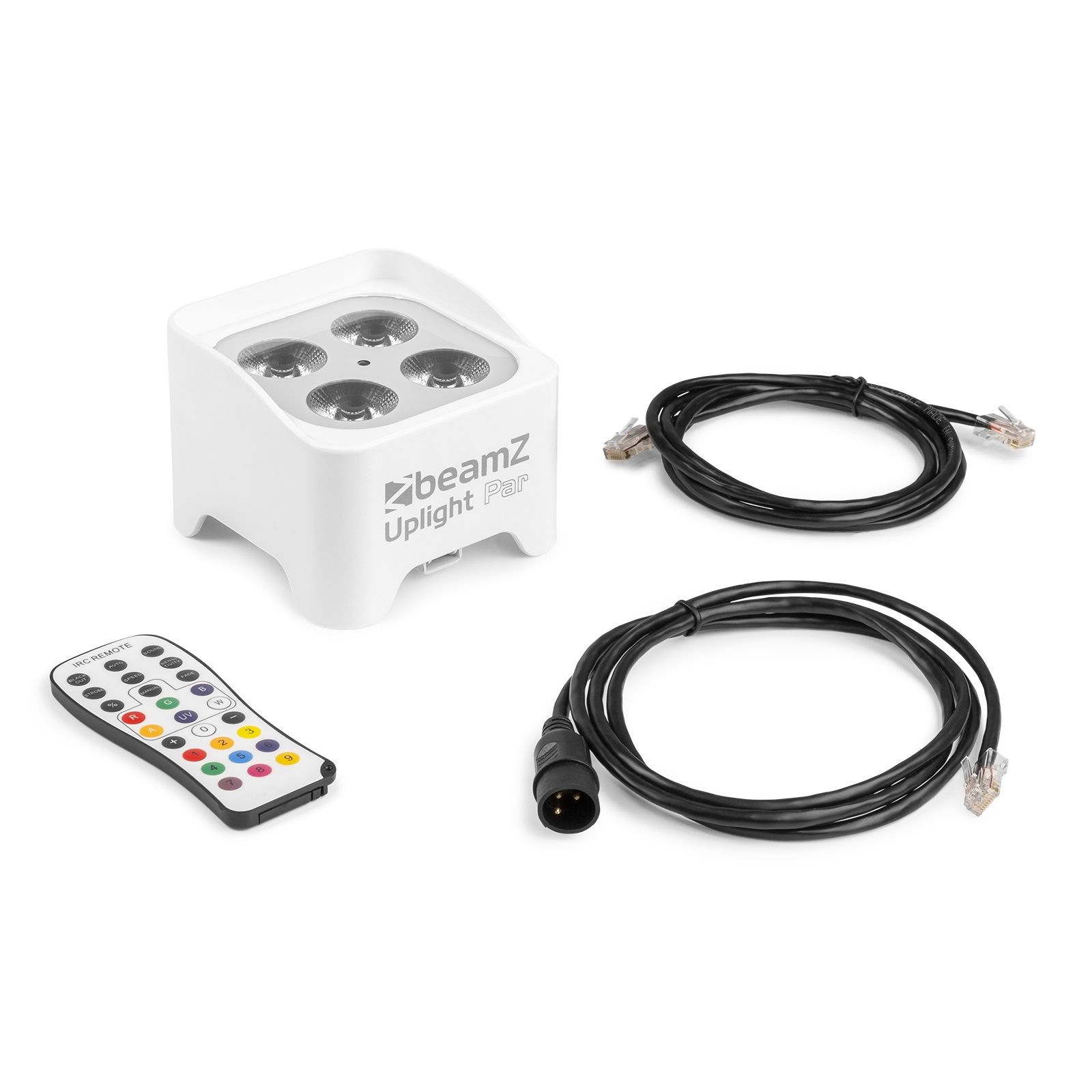 BBP90W Battery Uplight Par 4x 4W White