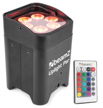 BBP96 Battery Uplight Par 6x 12W