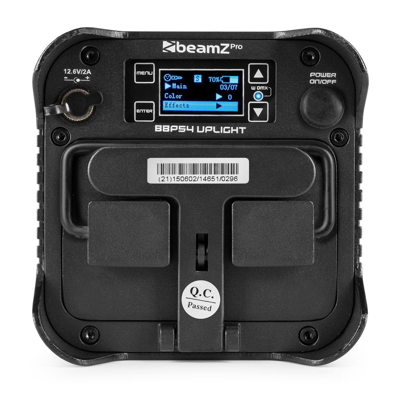 BBP54 Battery Uplight Par 4x 12W Outdoor