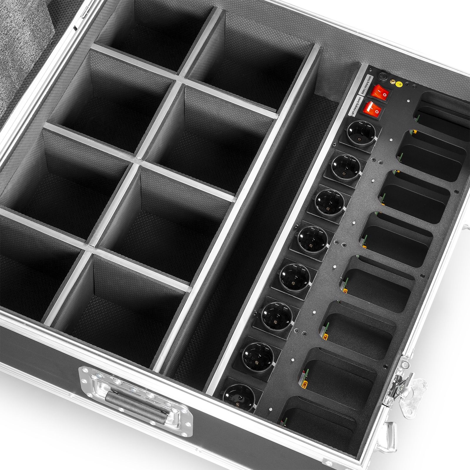 FCC10 Flightcase for 8x BBP5X Combi Charging