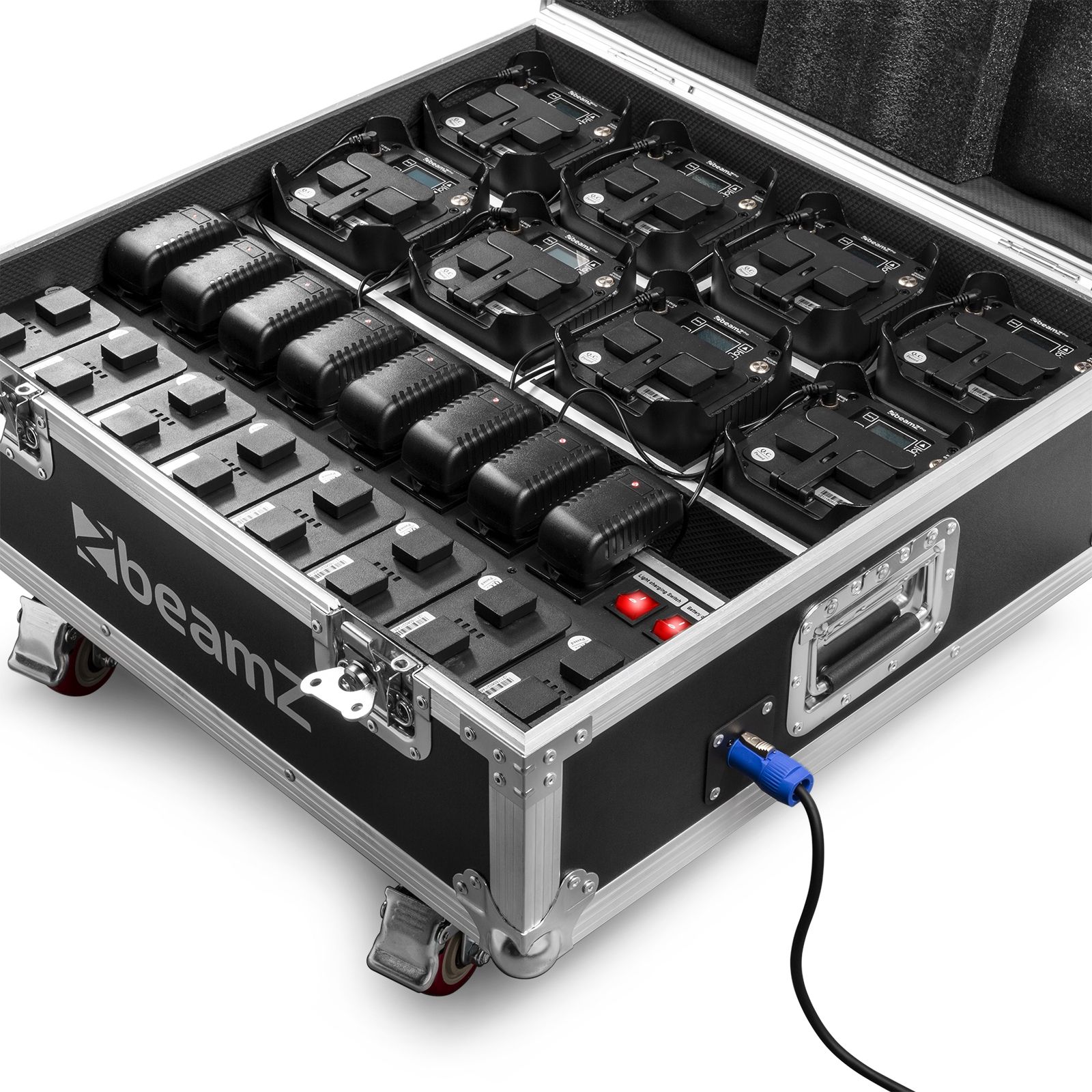 FCC10 Flightcase for 8x BBP5X Combi Charging