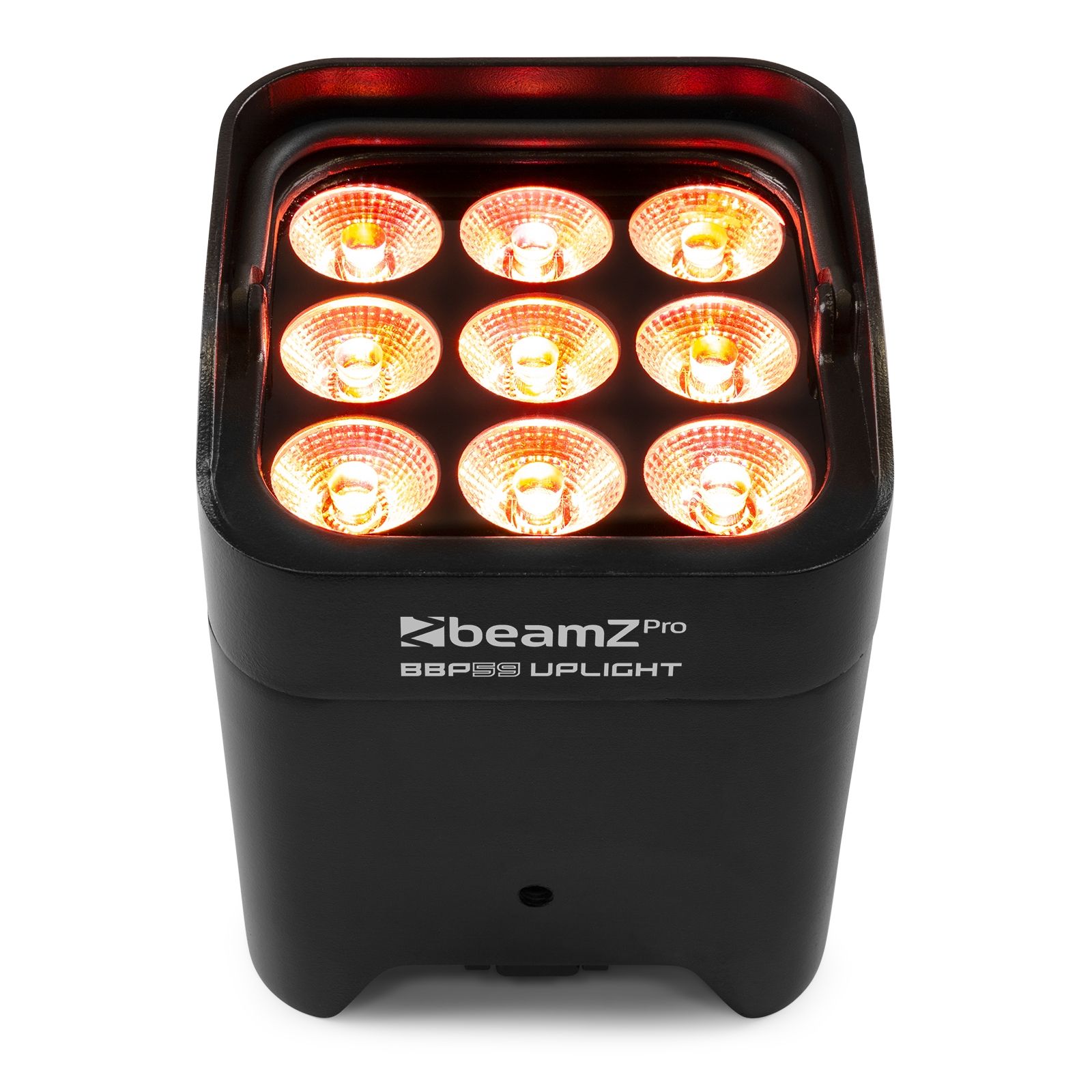 BBP59 Battery Uplight Par 9x 12W Outdoor