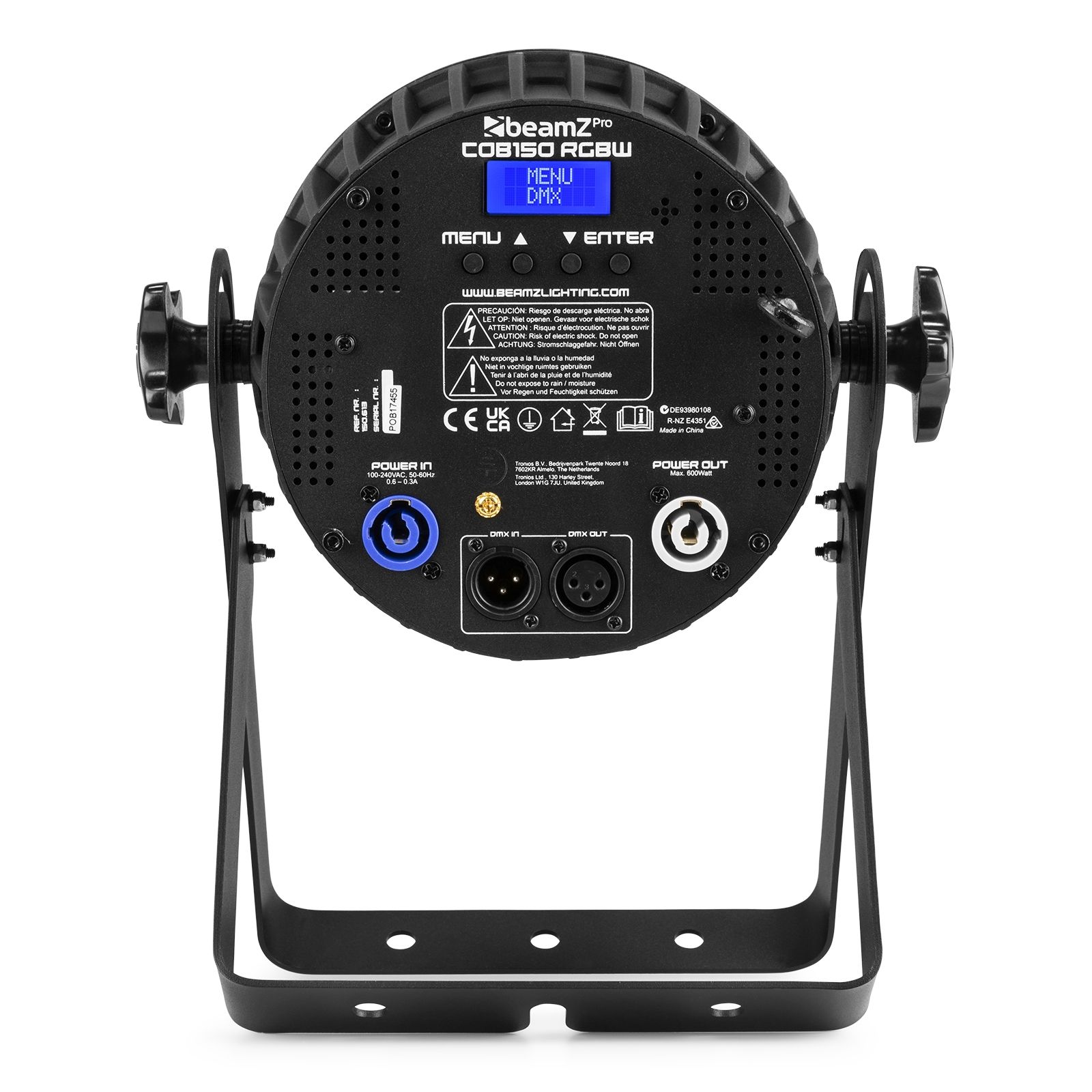 COB150RGBW Pro PAR 150W COB RGBW