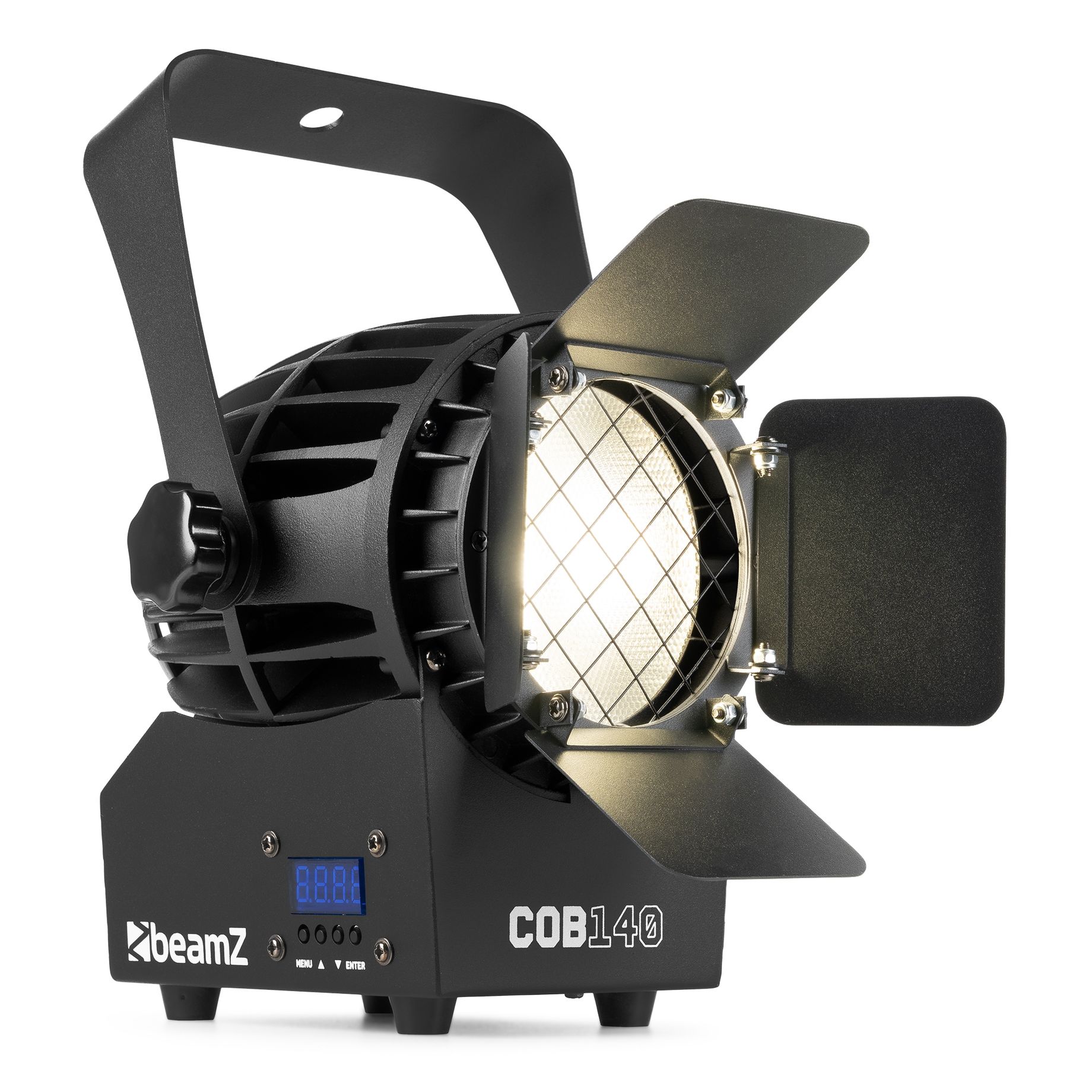 COB140 Spot WW/CW with Barndoor