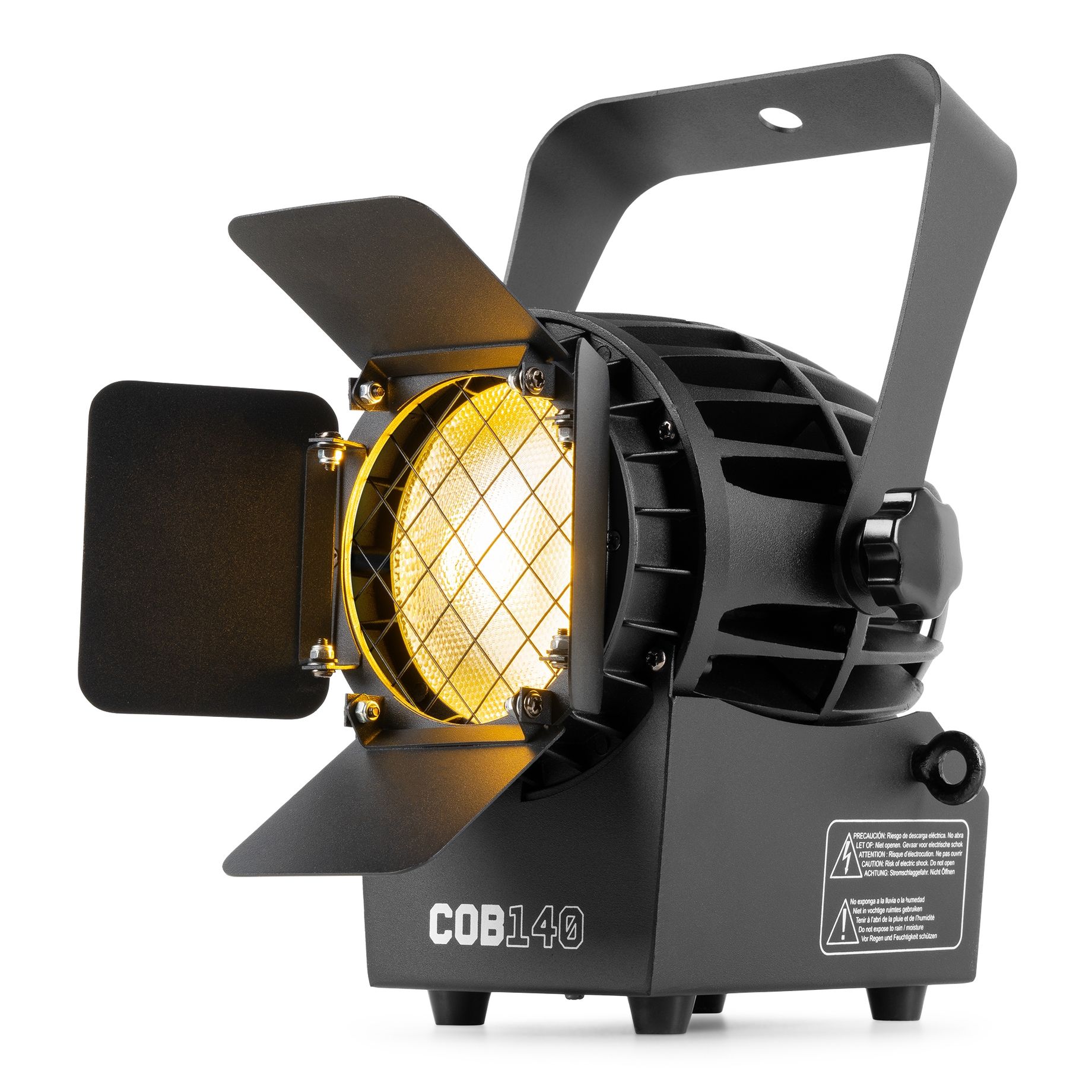 COB140 Spot WW/CW with Barndoor