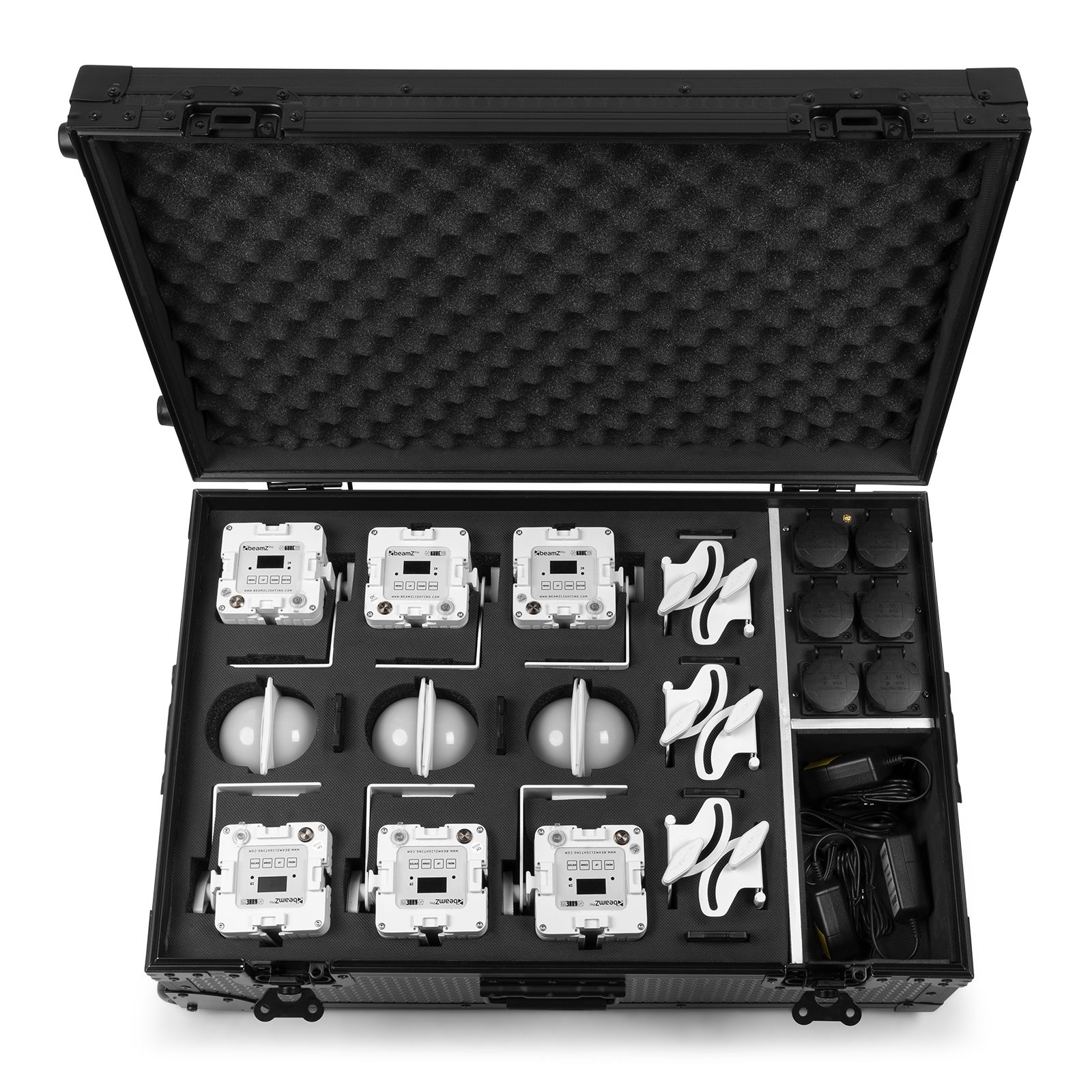 FCC30 Flightcase for 6 pcs KUBE20