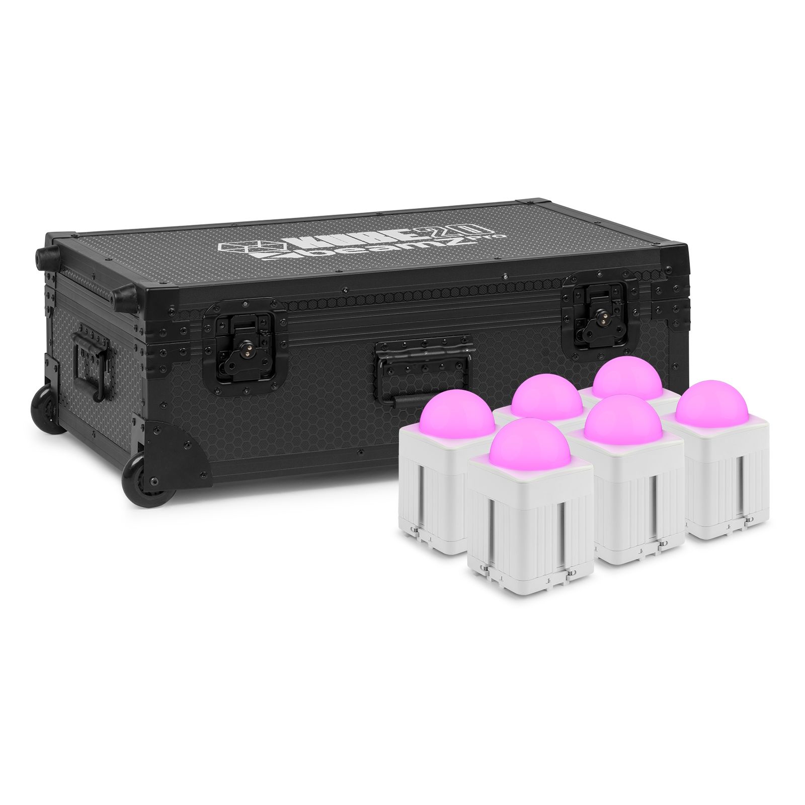 FCC30 Flightcase for 6 pcs KUBE20