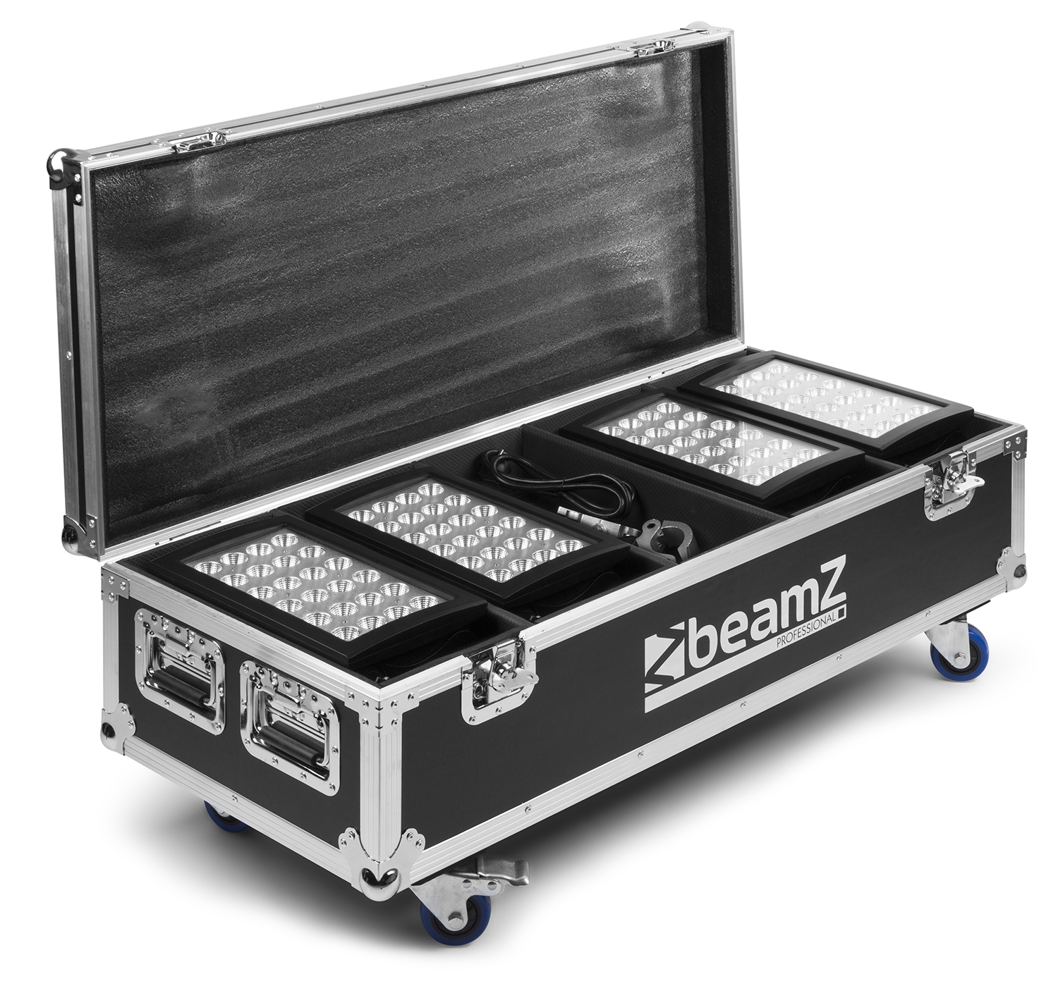 FL4 Flightcase for 4pcs StarColor240 or 360 Wash Lights