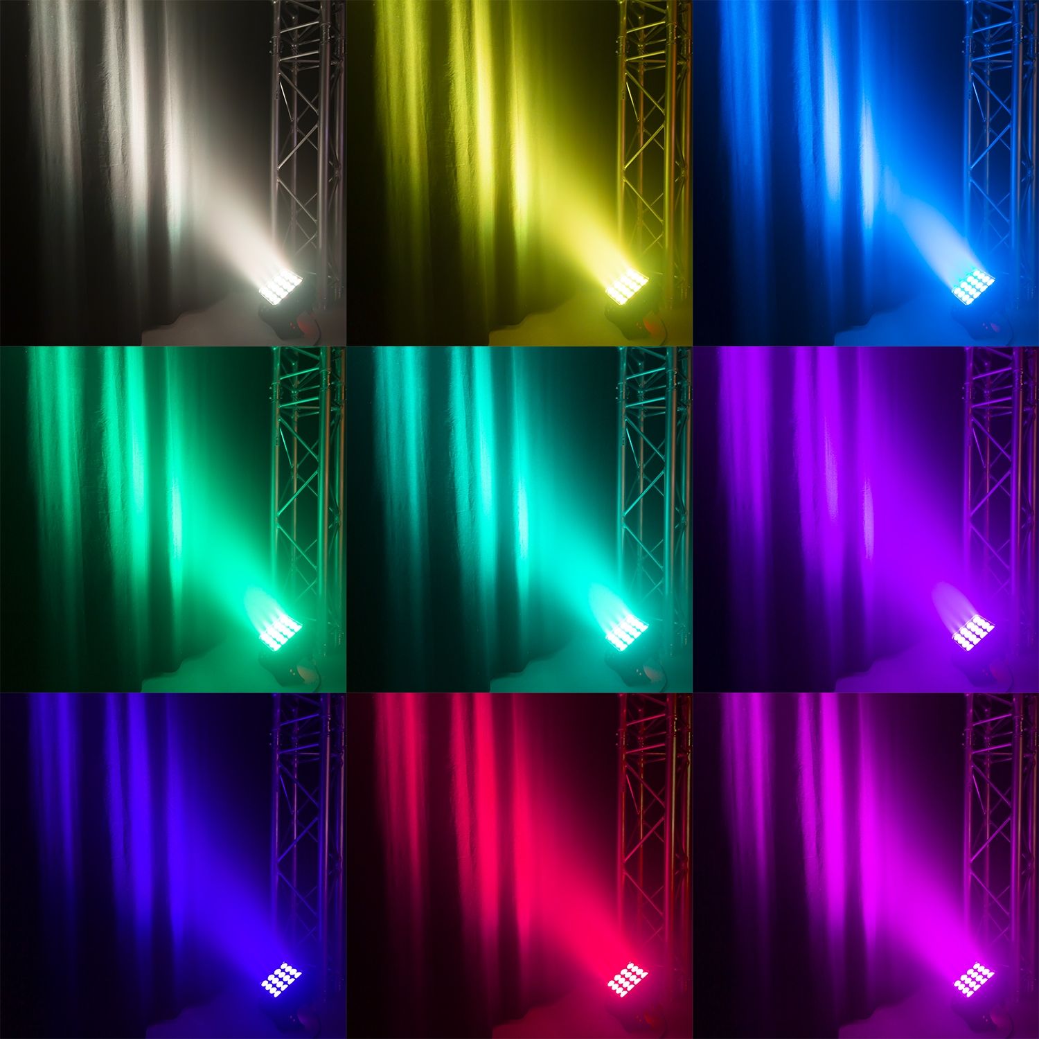 StarColor128 Flood Light 16x 8W RGBW Outdoor
