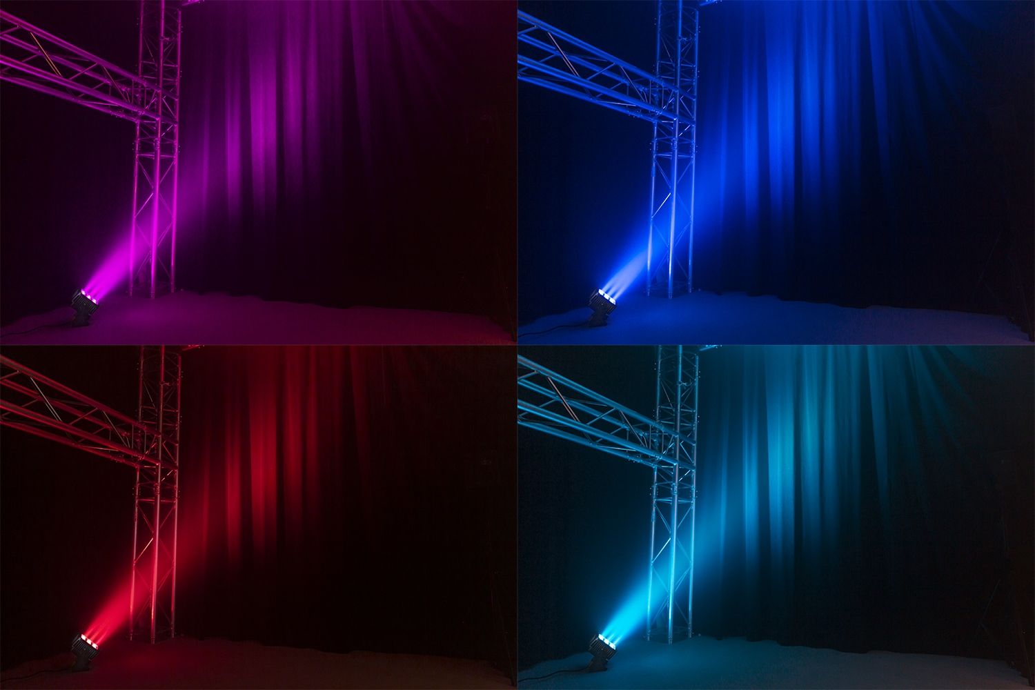StarColor72 Flood Light 9x 8W RGBW Outdoor