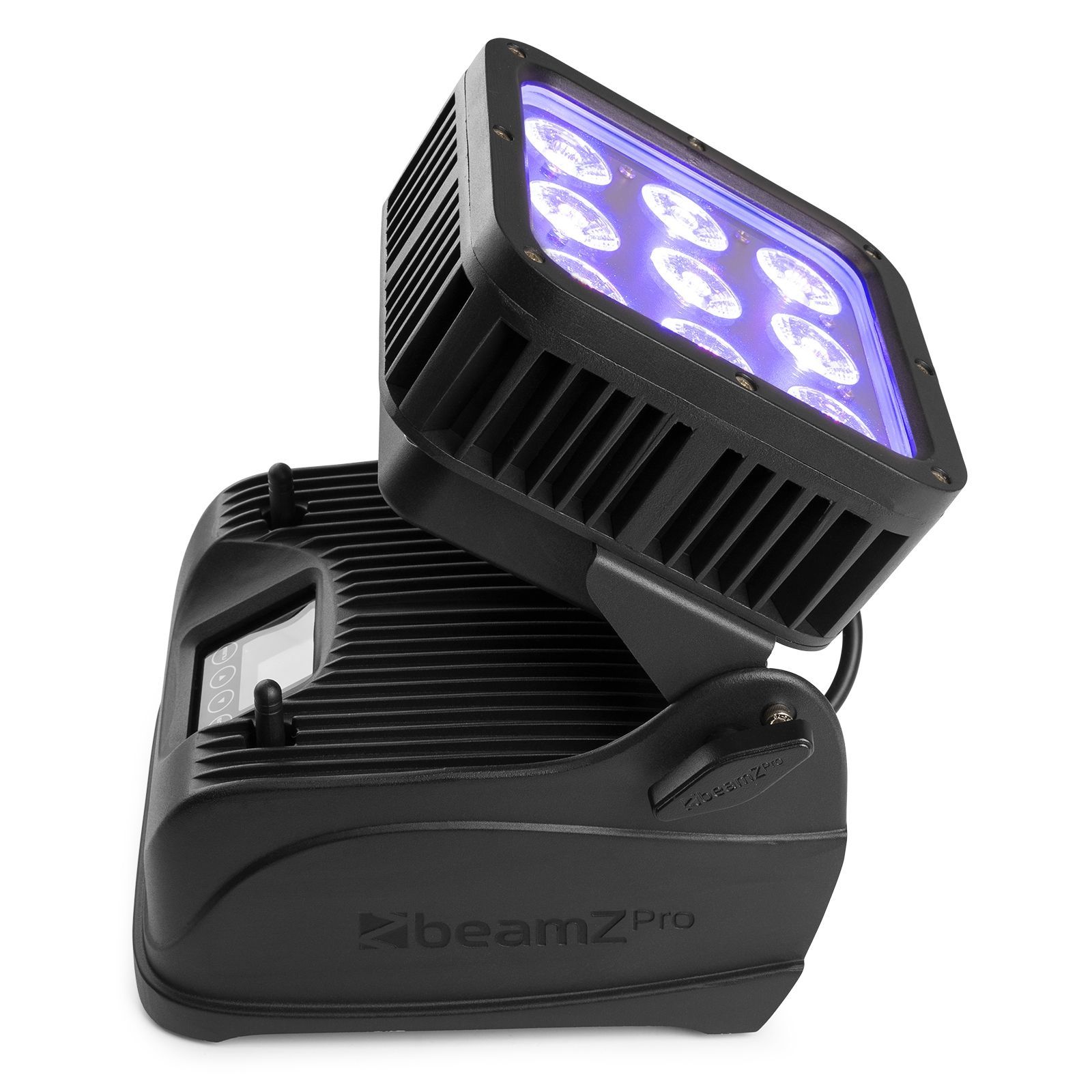 StarColor72B Flood Light 9x 8W RGBW Outdoor with Battery Pack