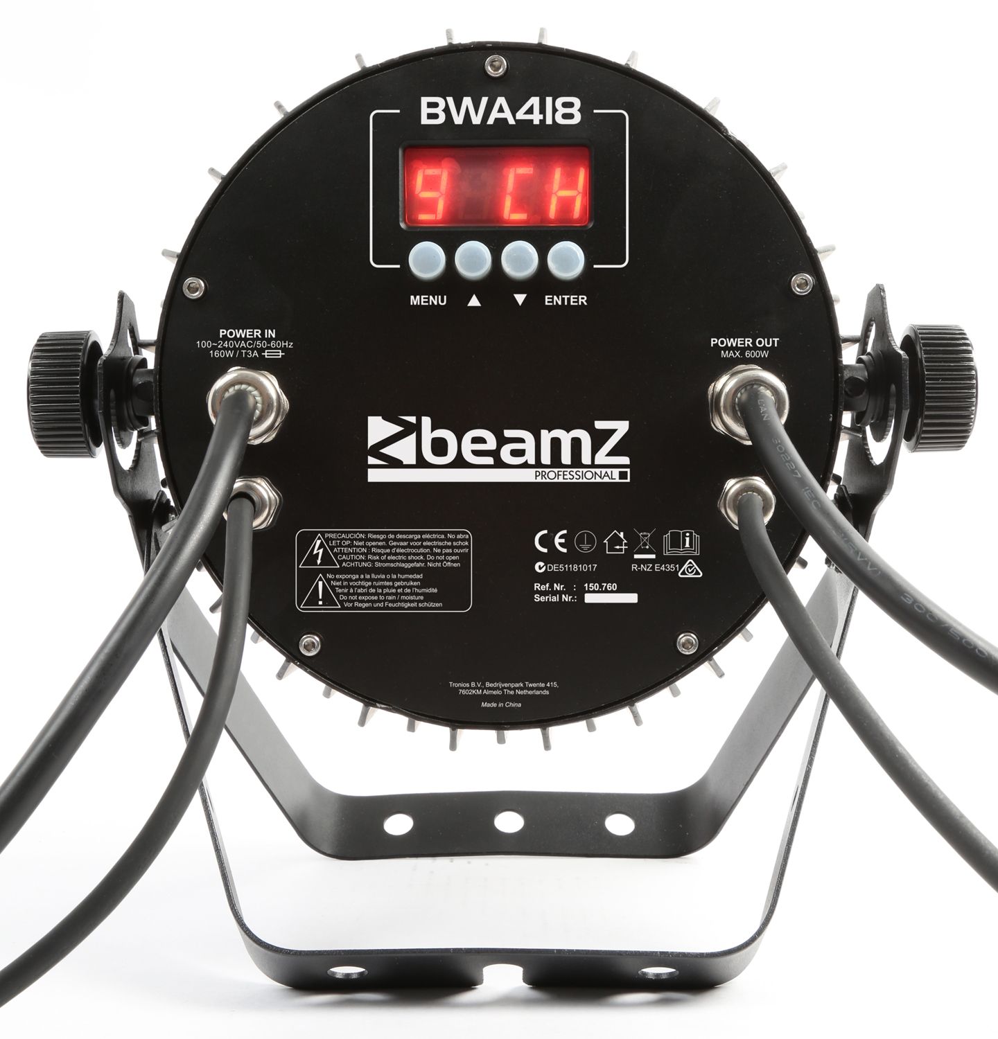 BWA418 Aluminum IP65 LED PAR