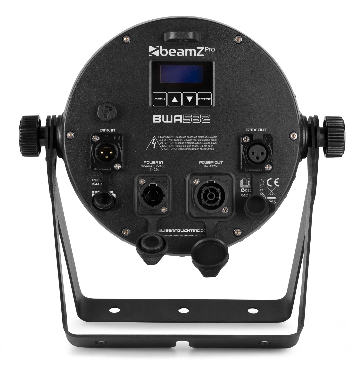 BWA532 Aluminium IP65 LED PAR 12x 12W 4-in-1