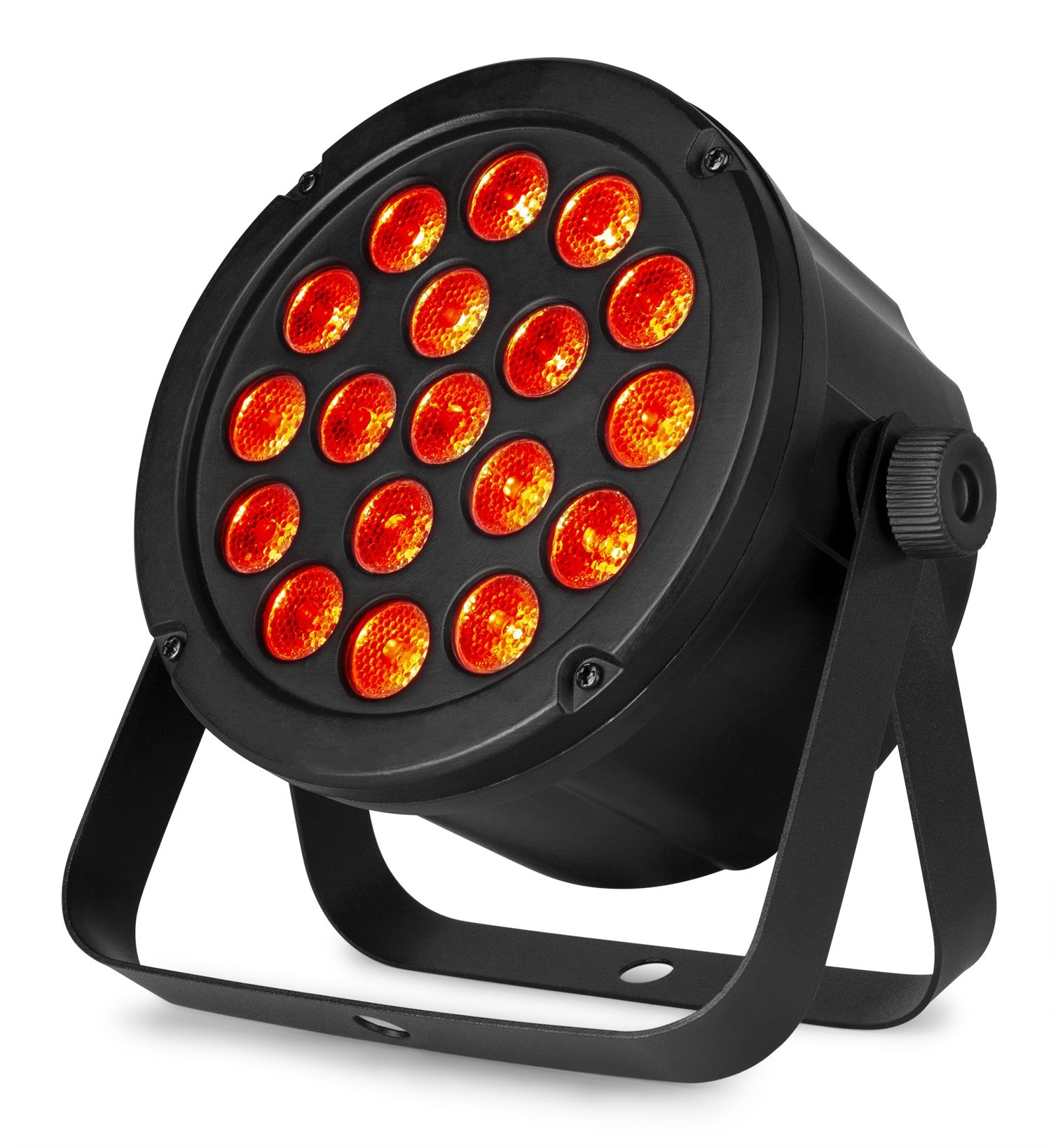 SlimPAR45 18x 3W 3-in-1 RGB LEDs DMX