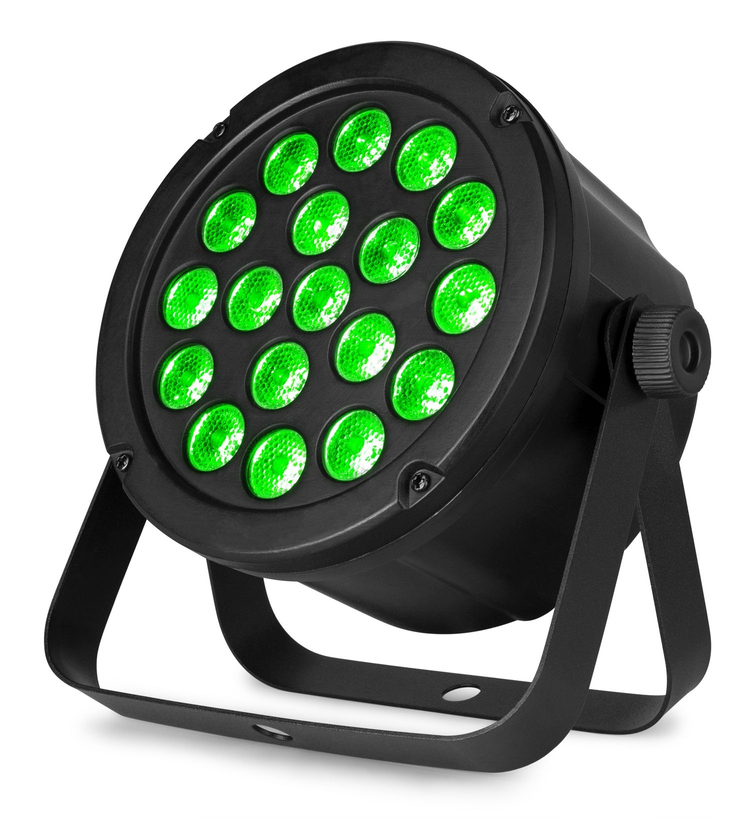 SlimPAR45 18x 3W 3-in-1 RGB LEDs DMX