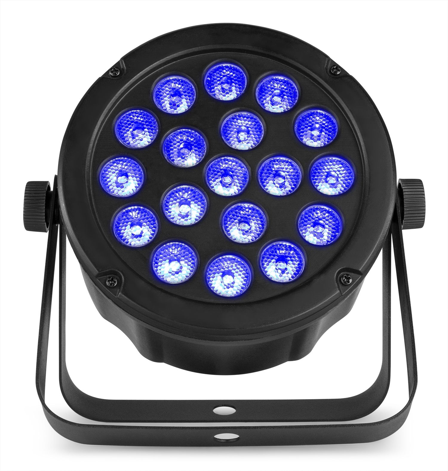 SlimPAR45 18x 3W 3-in-1 RGB LEDs DMX