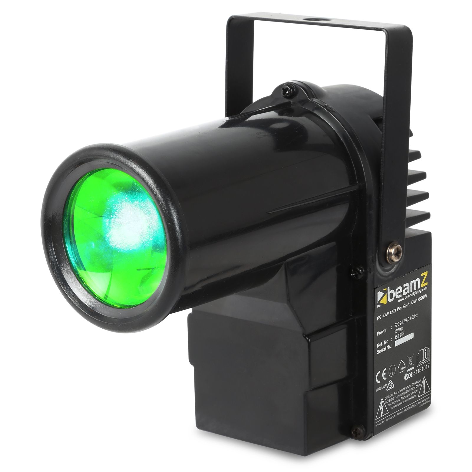 PS10W LED Pin Spot 10W 4-in-1 DMX