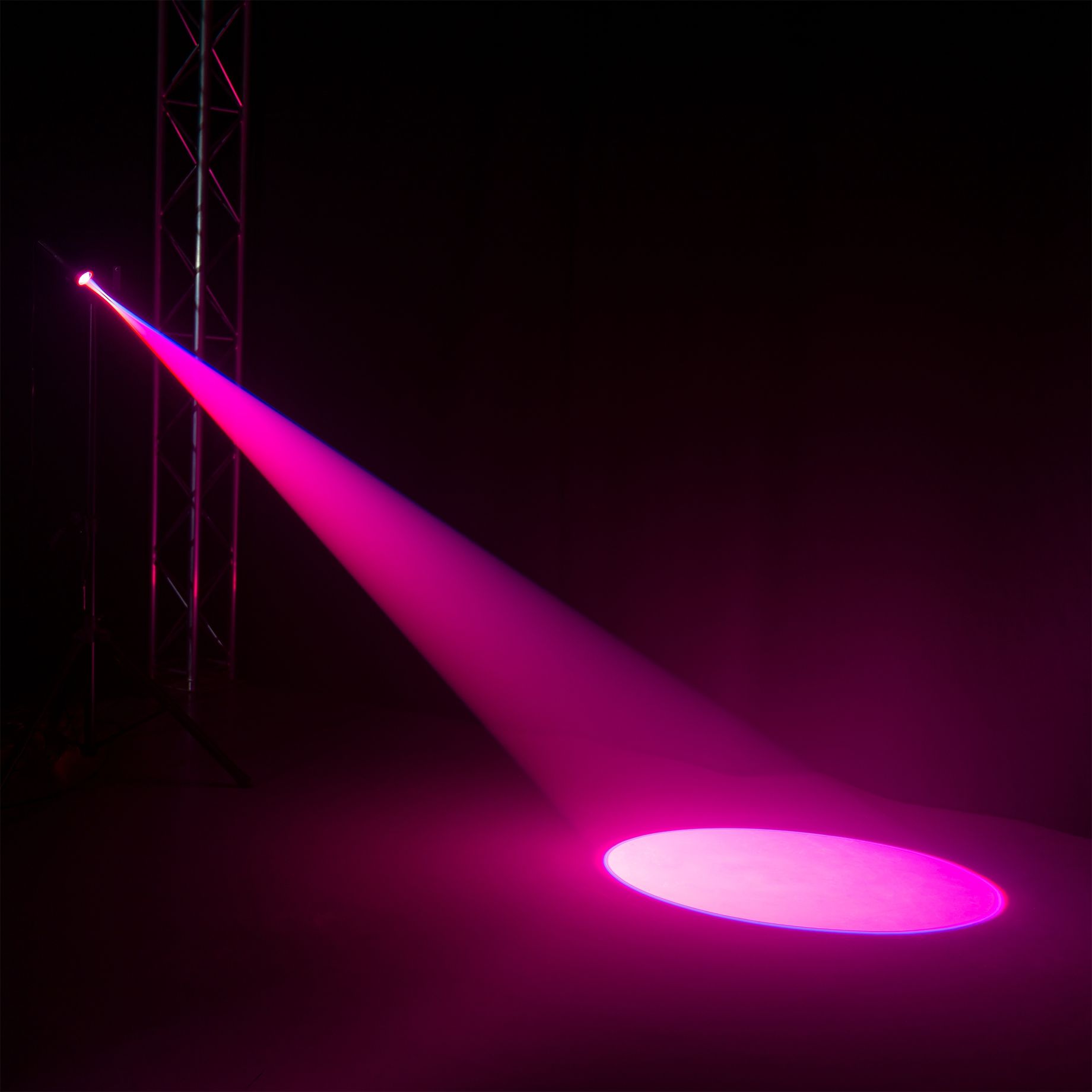 PSZ18W LED Pin Spot 18W RGBW with Zoom