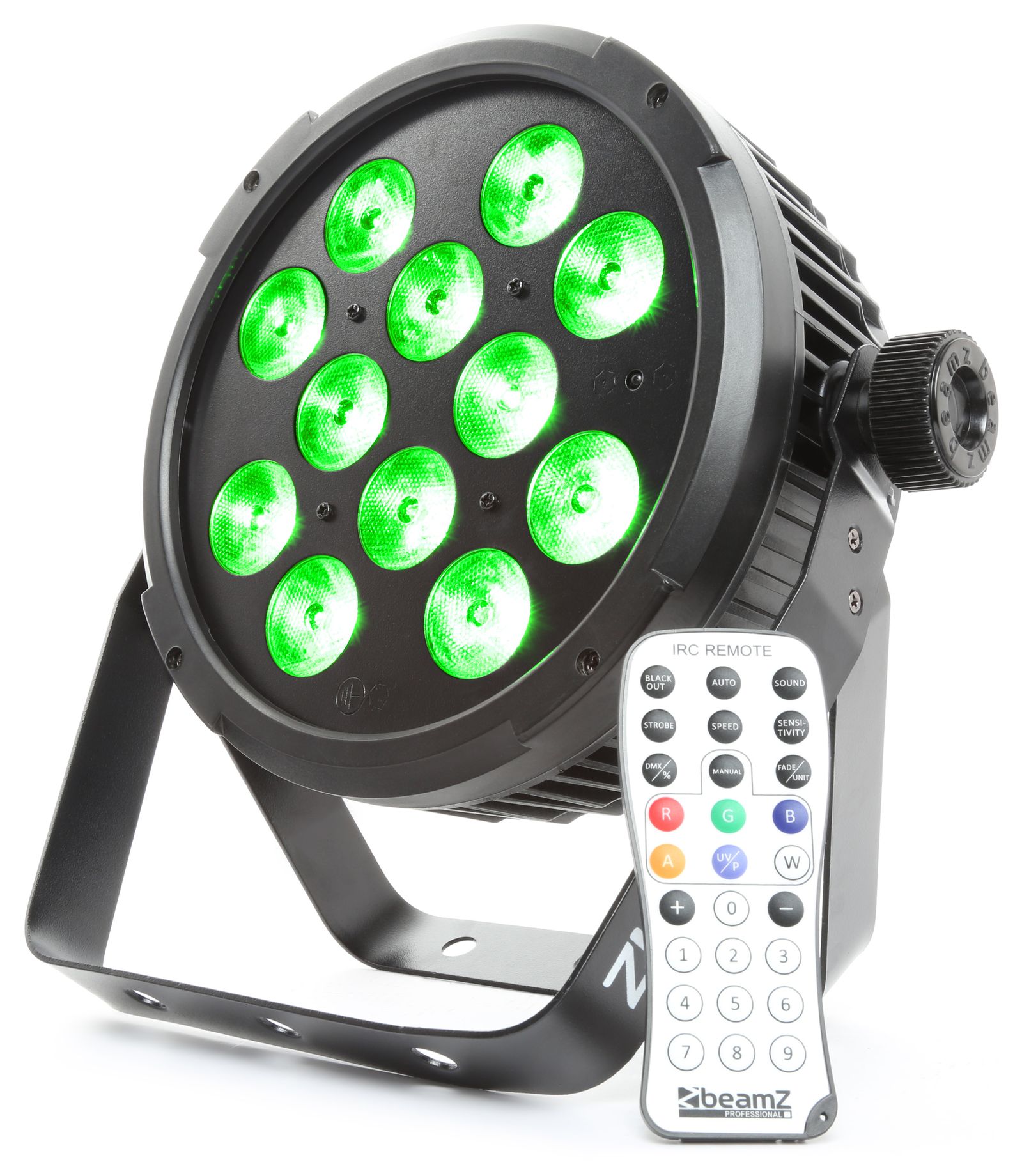 BT310 Flat PAR 12x 6W 4-in-1 LEDs
