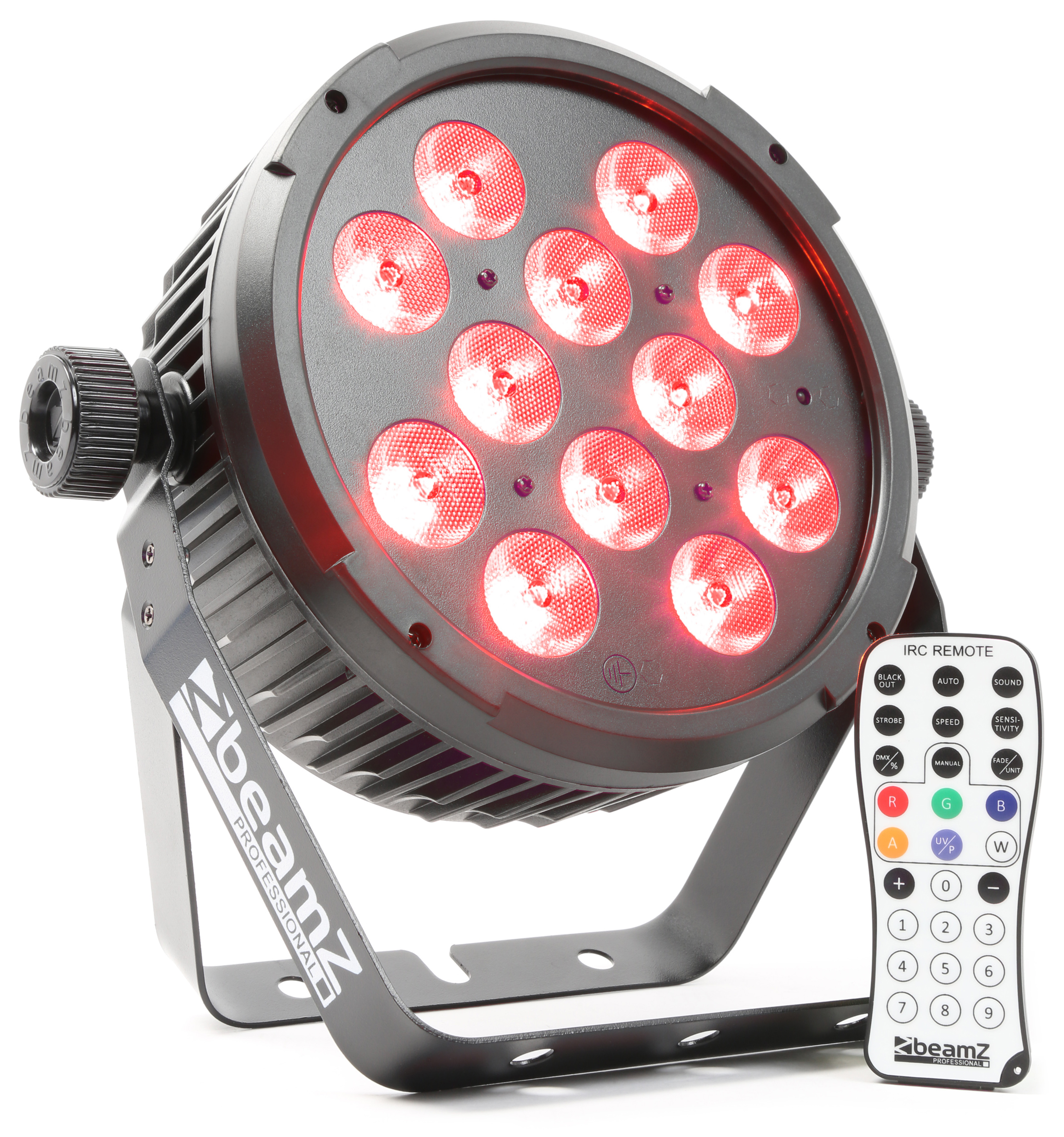 BT310 Flat PAR 12x 6W 4-in-1 LEDs