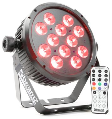 BT310 Flat PAR 12x 6W 4-in-1 LEDs