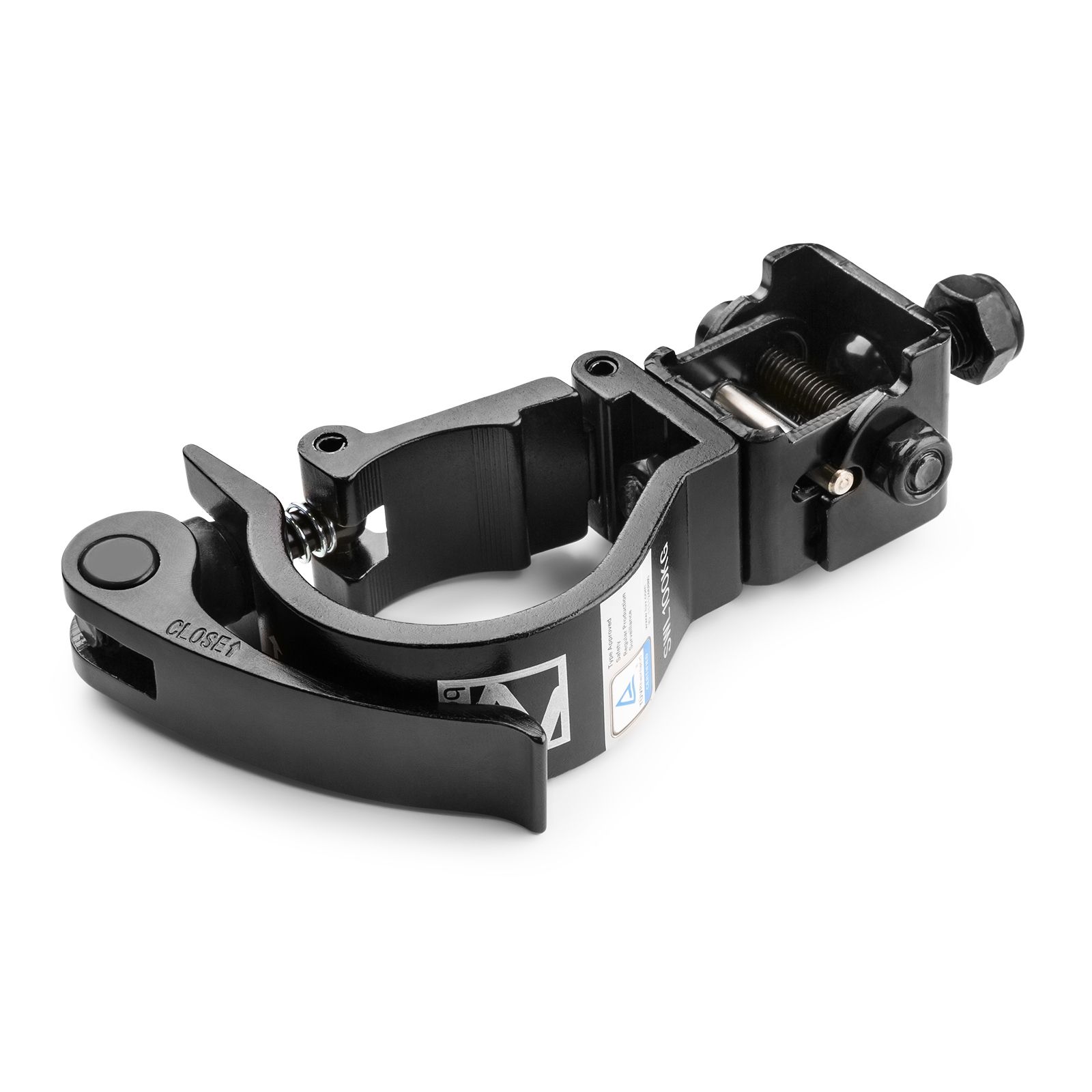 BC50B-50F Foldable Quick Release Clamp Black