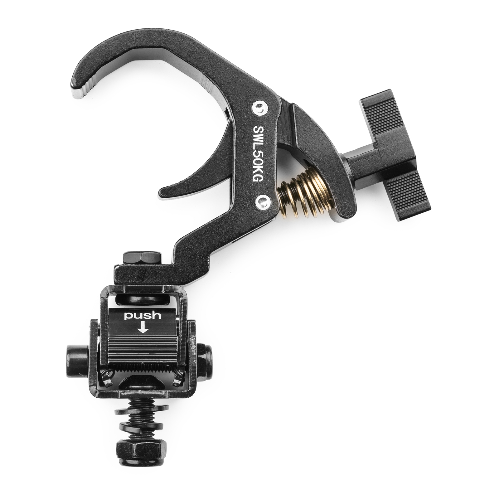 BC50B-150F Foldable Quick Trigger Clamp Black