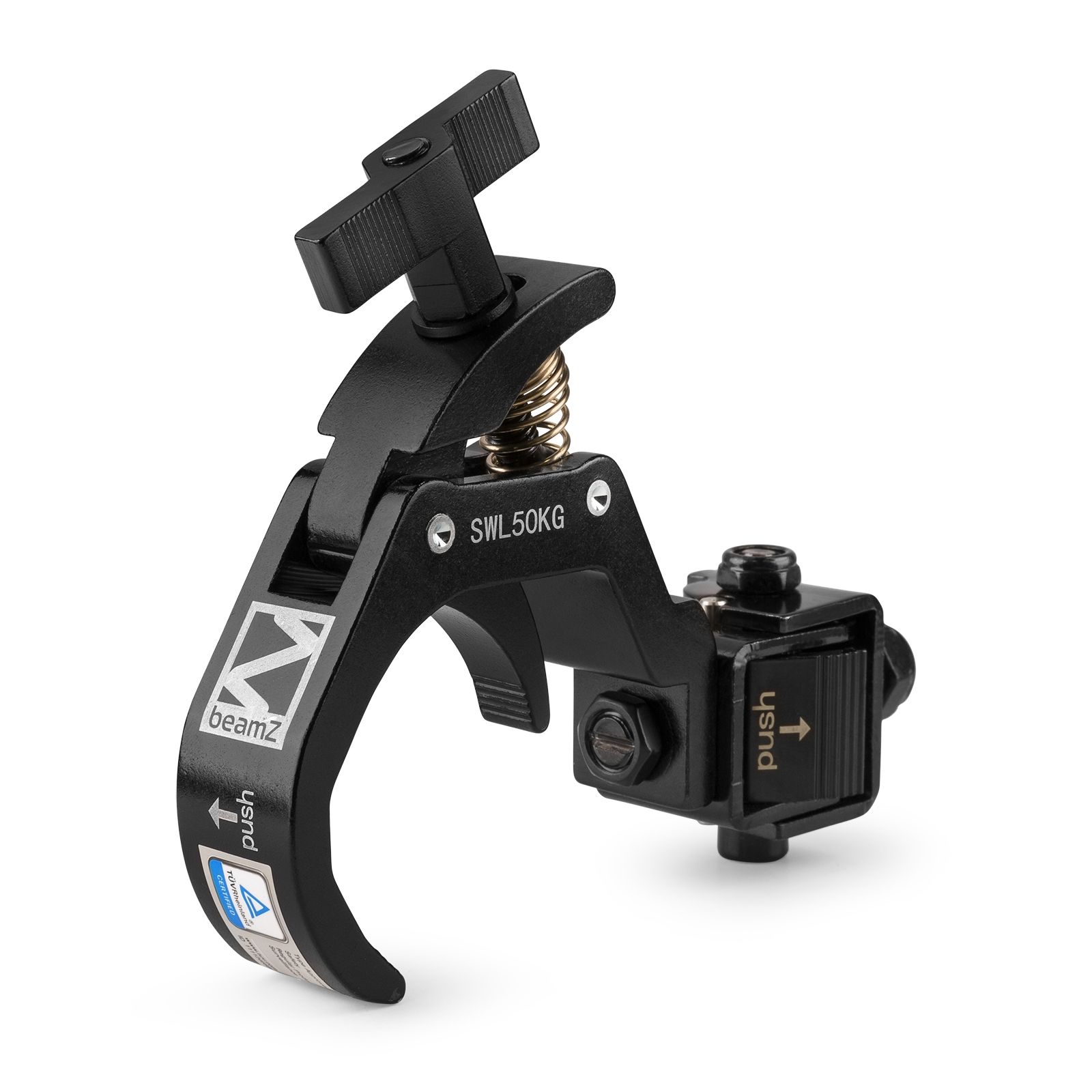 BC50B-150F Foldable Quick Trigger Clamp Black