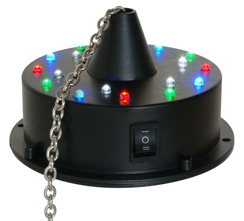 MBW18LED Battery Disco Ball Motor with 18 LEDs