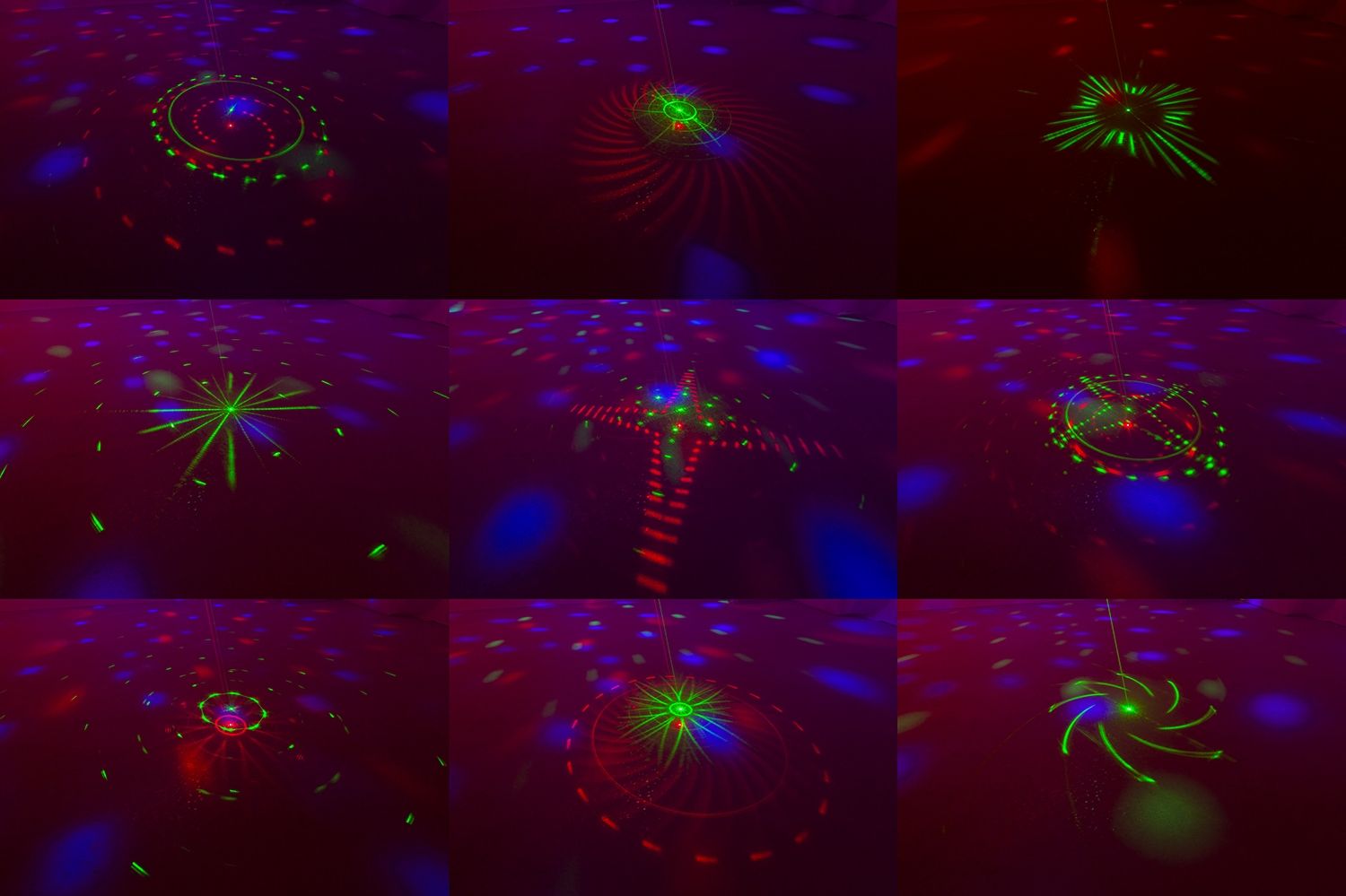 DJ10 Jelly Moon with Red/Green Laser