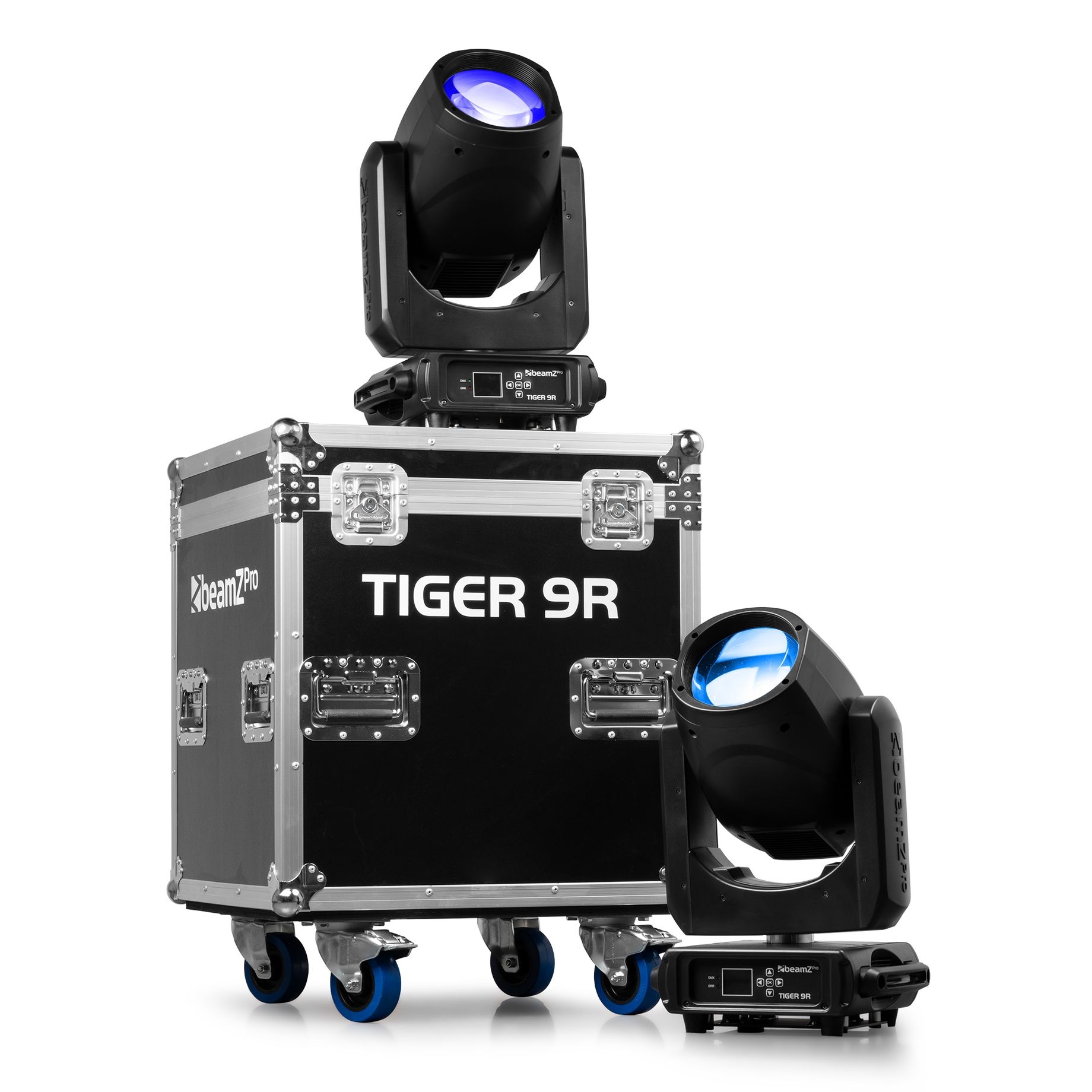Tiger 9R 260W Beam Moving Head 2pcs in Flightcase