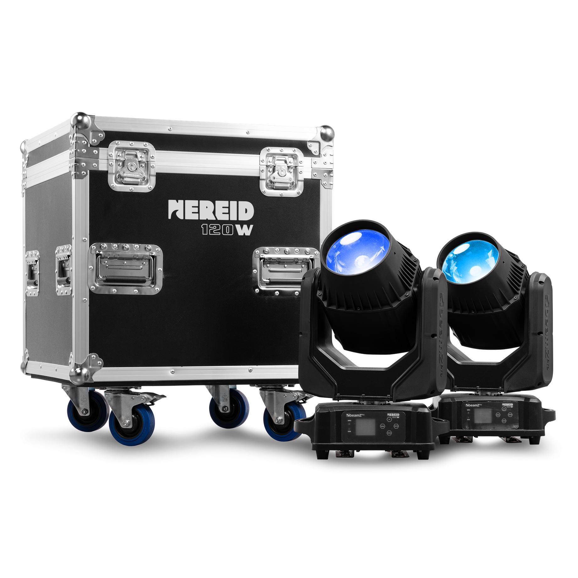 Nereid1R Outdoor 1R Beam Moving Head 2pcs in Flightcase