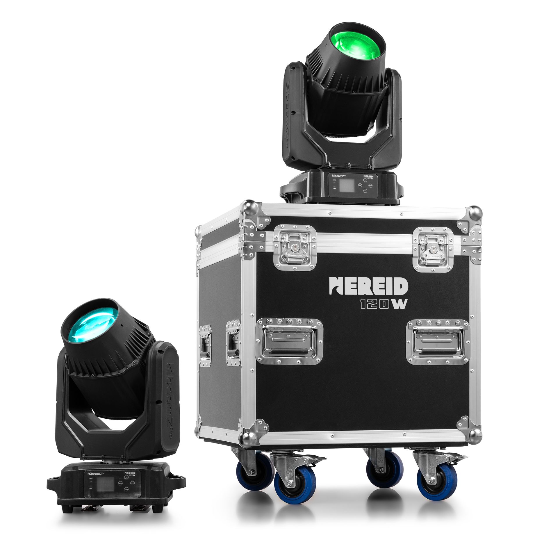 Nereid1R Outdoor 1R Beam Moving Head 2pcs in Flightcase