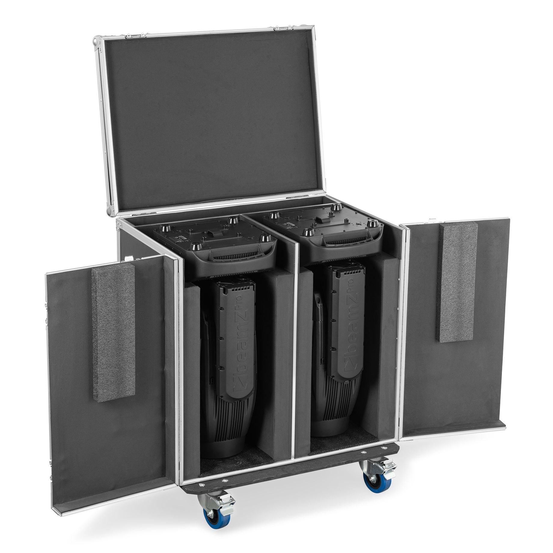 FC500 Flightcase 2x Nereid500 Front Entry