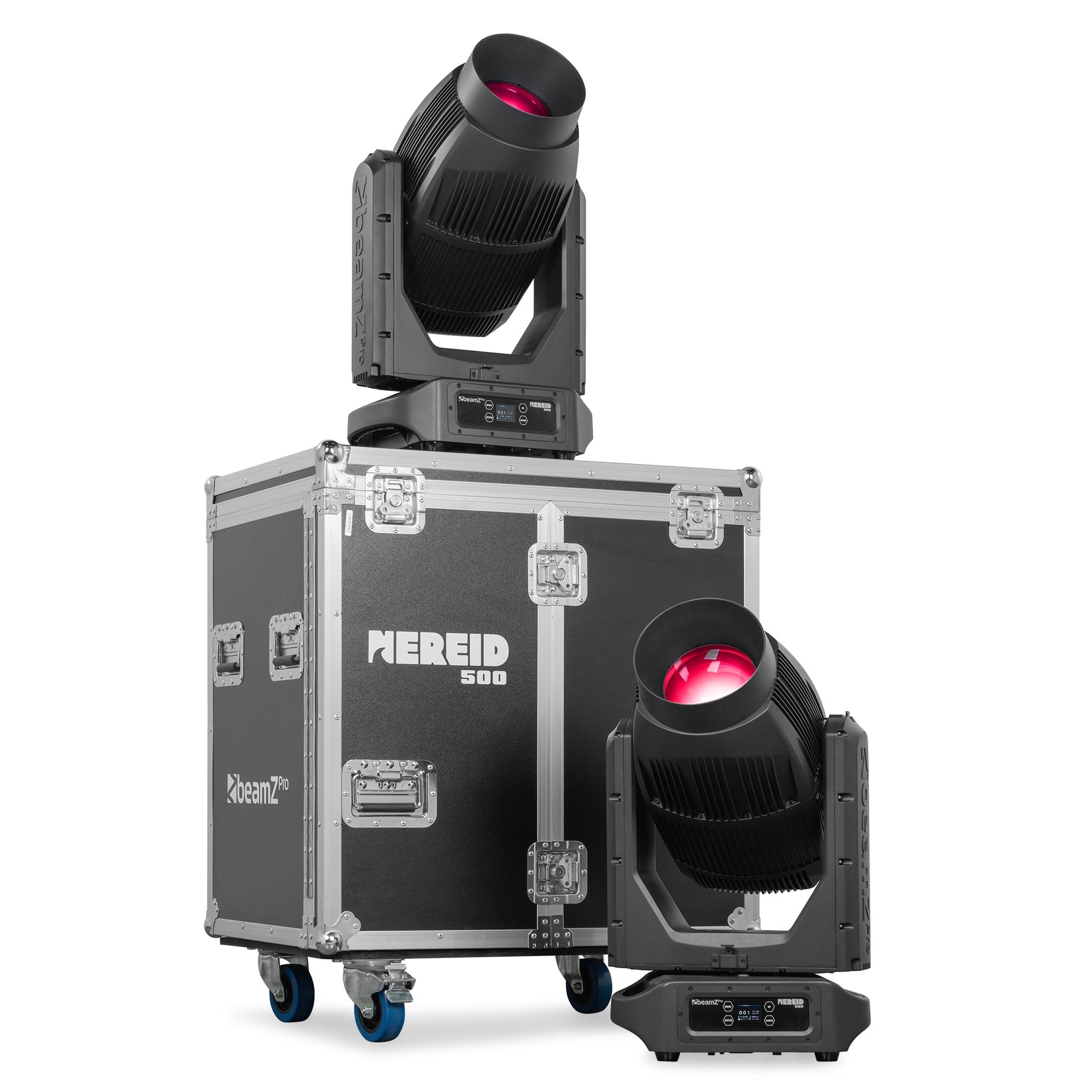FC500 Flightcase 2x Nereid500 Front Entry